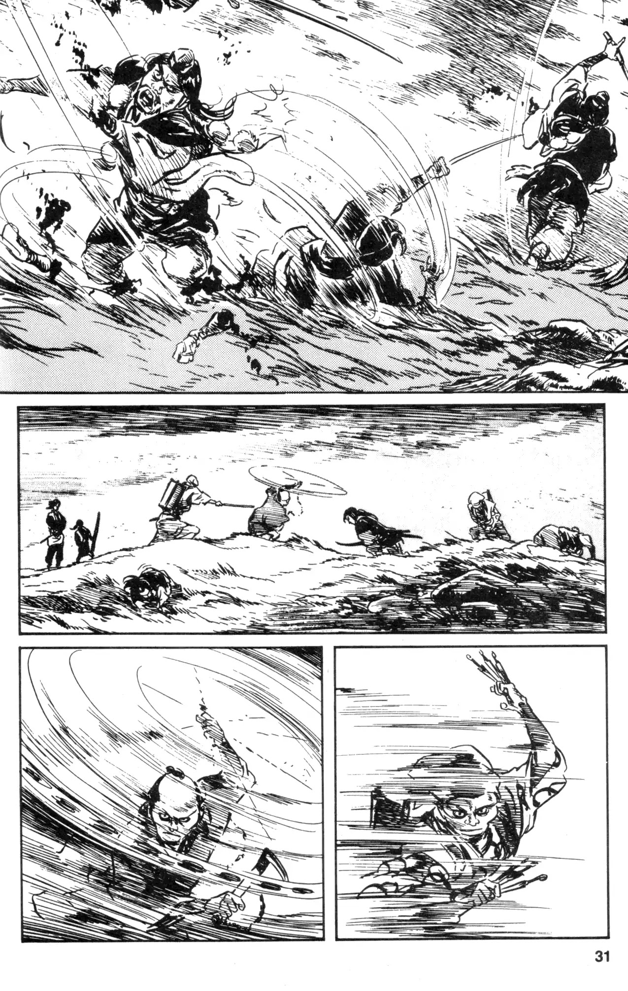 Kamui Gaiden Chapter 31 page 33 - Chapter 31: The Sword Wind: Chapter 6: Duel Before The Shogun (Part 2)