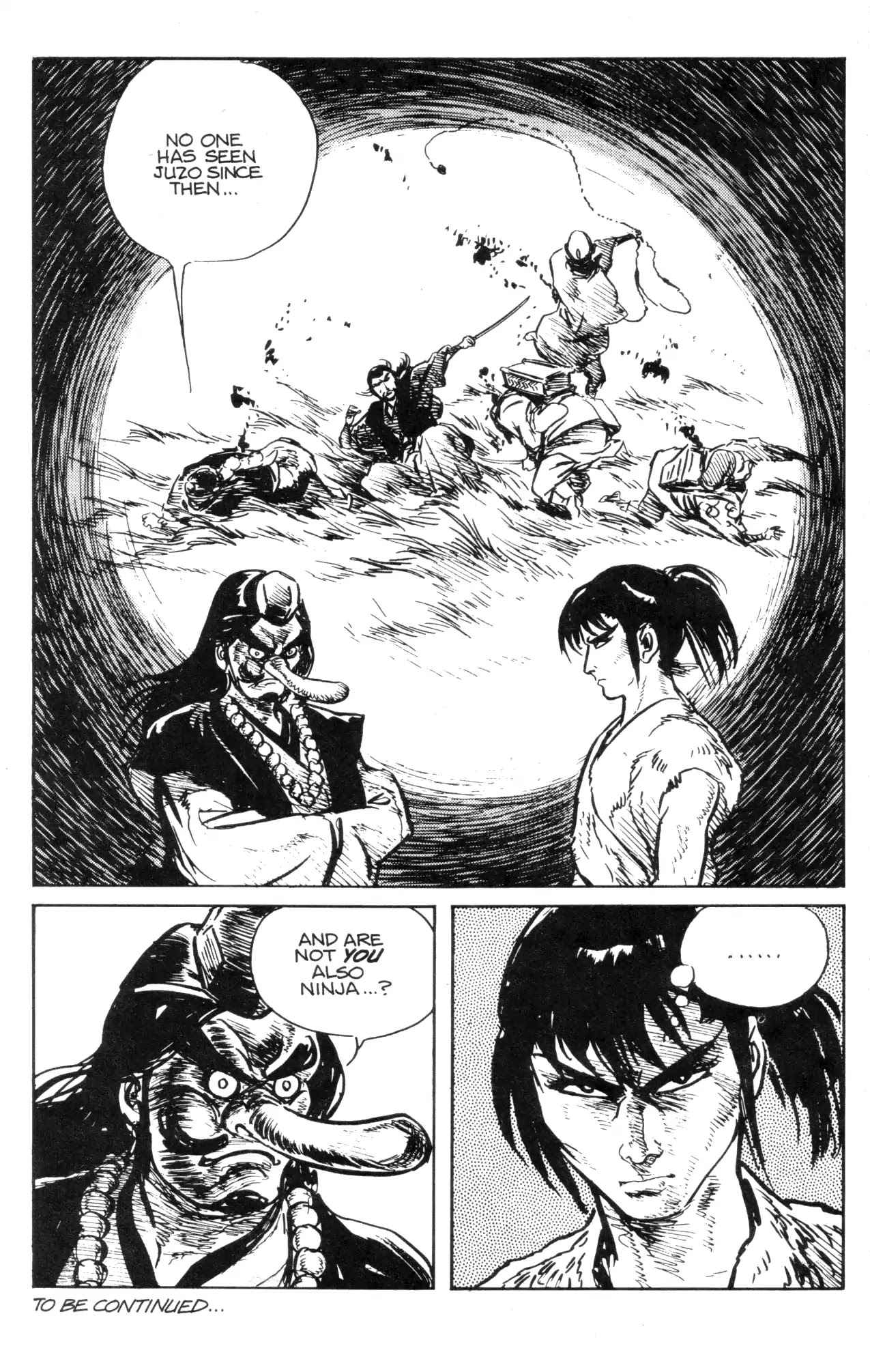 Kamui Gaiden Chapter 31 page 34 - Chapter 31: The Sword Wind: Chapter 6: Duel Before The Shogun (Part 2)