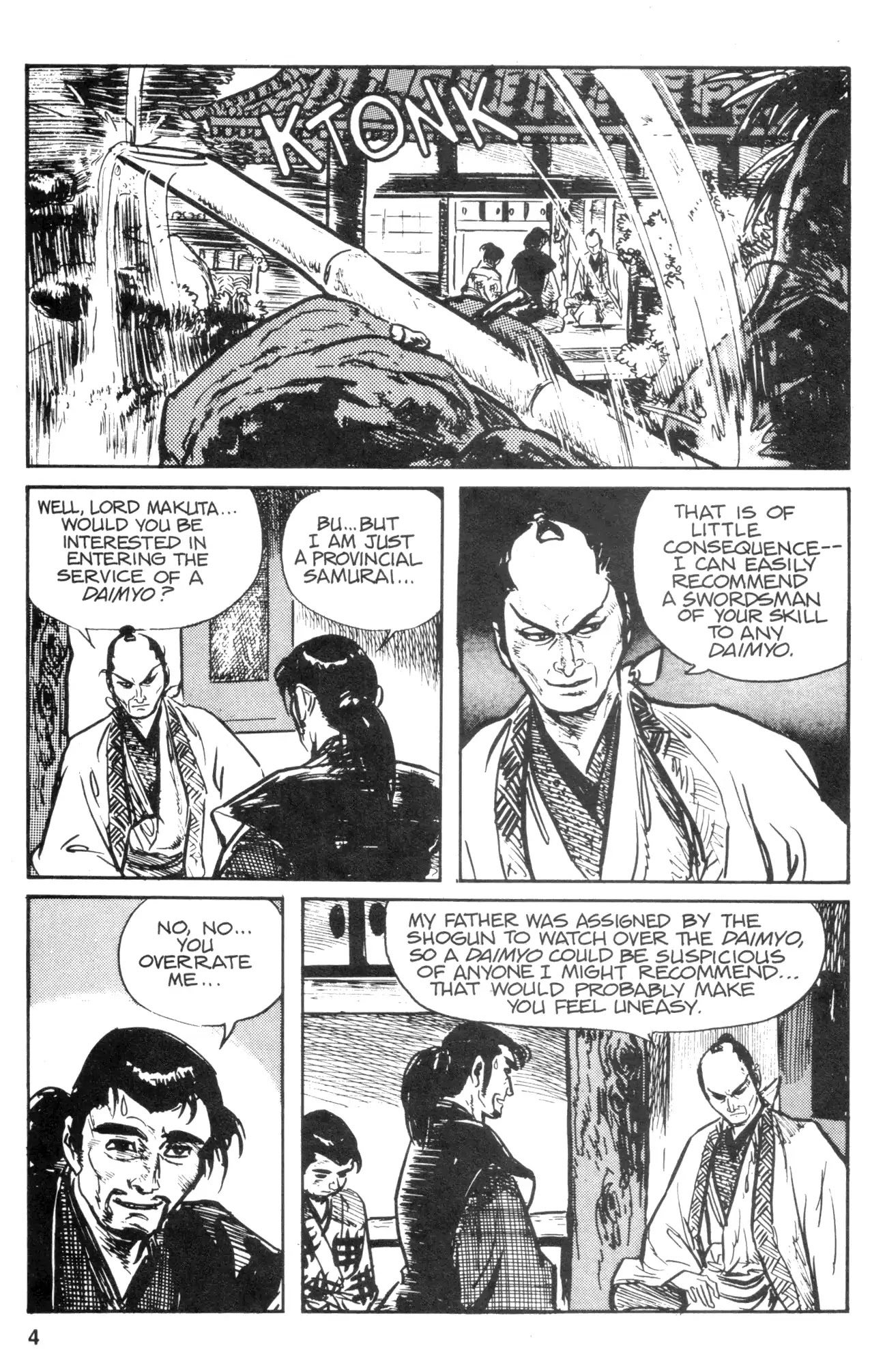 Kamui Gaiden Chapter 31 page 6 - Chapter 31: The Sword Wind: Chapter 6: Duel Before The Shogun (Part 2)