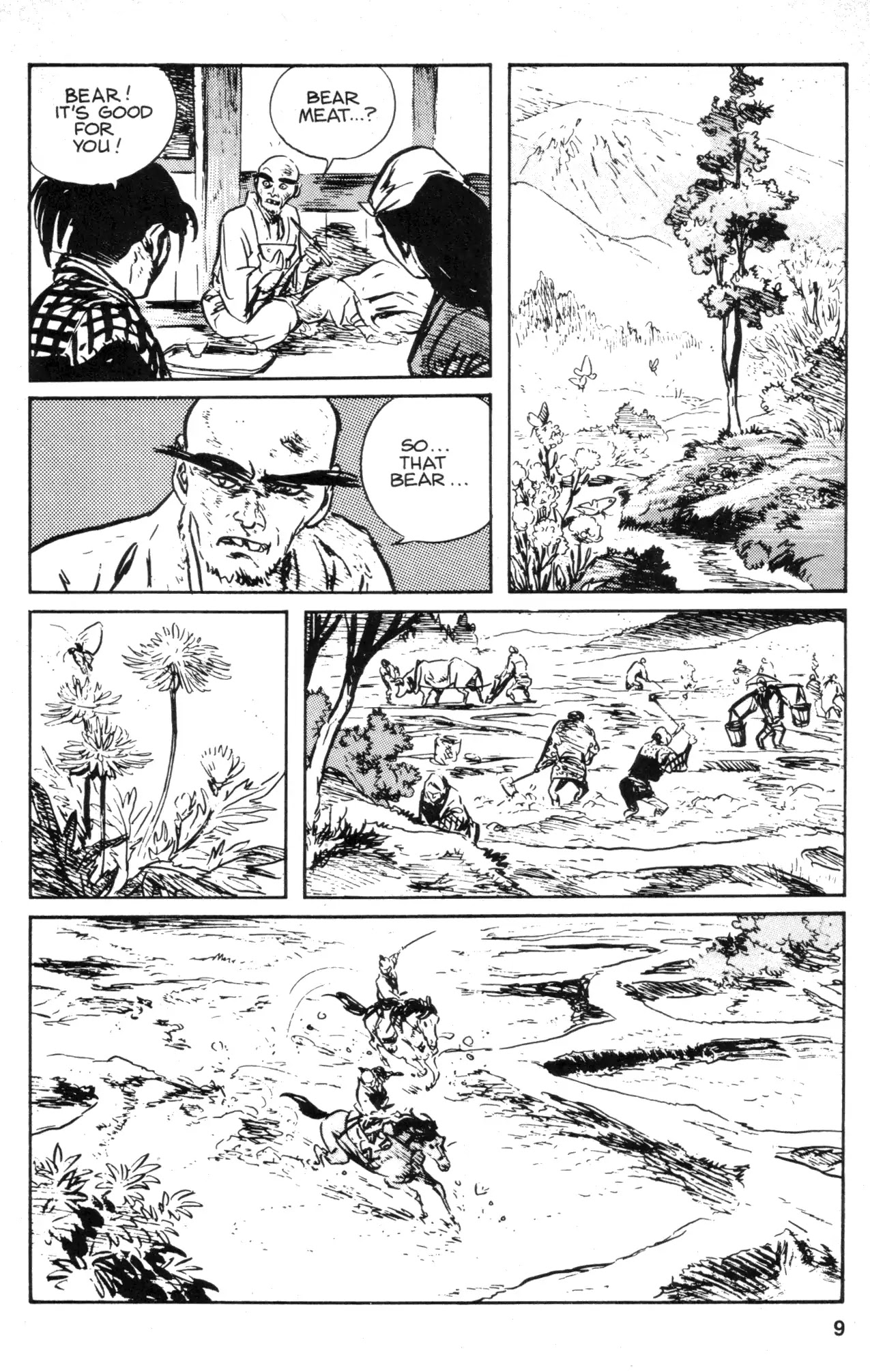 Kamui Gaiden Chapter 32 page 11 - Chapter 32: The Sword Wind: Chapter 6: Duel Before The Shogun (Part 3)