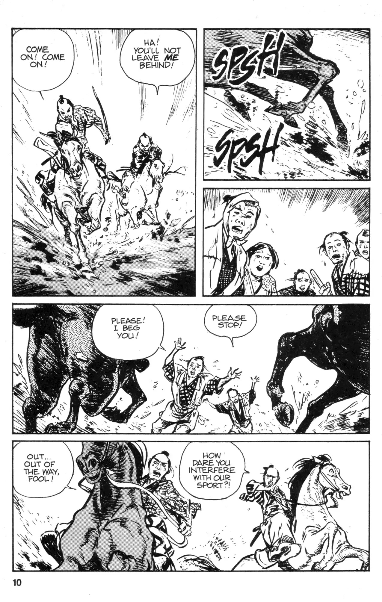 Kamui Gaiden Chapter 32 page 12 - Chapter 32: The Sword Wind: Chapter 6: Duel Before The Shogun (Part 3)