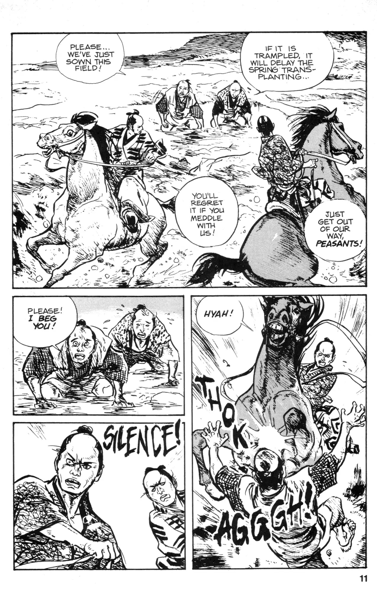 Kamui Gaiden Chapter 32 page 13 - Chapter 32: The Sword Wind: Chapter 6: Duel Before The Shogun (Part 3)