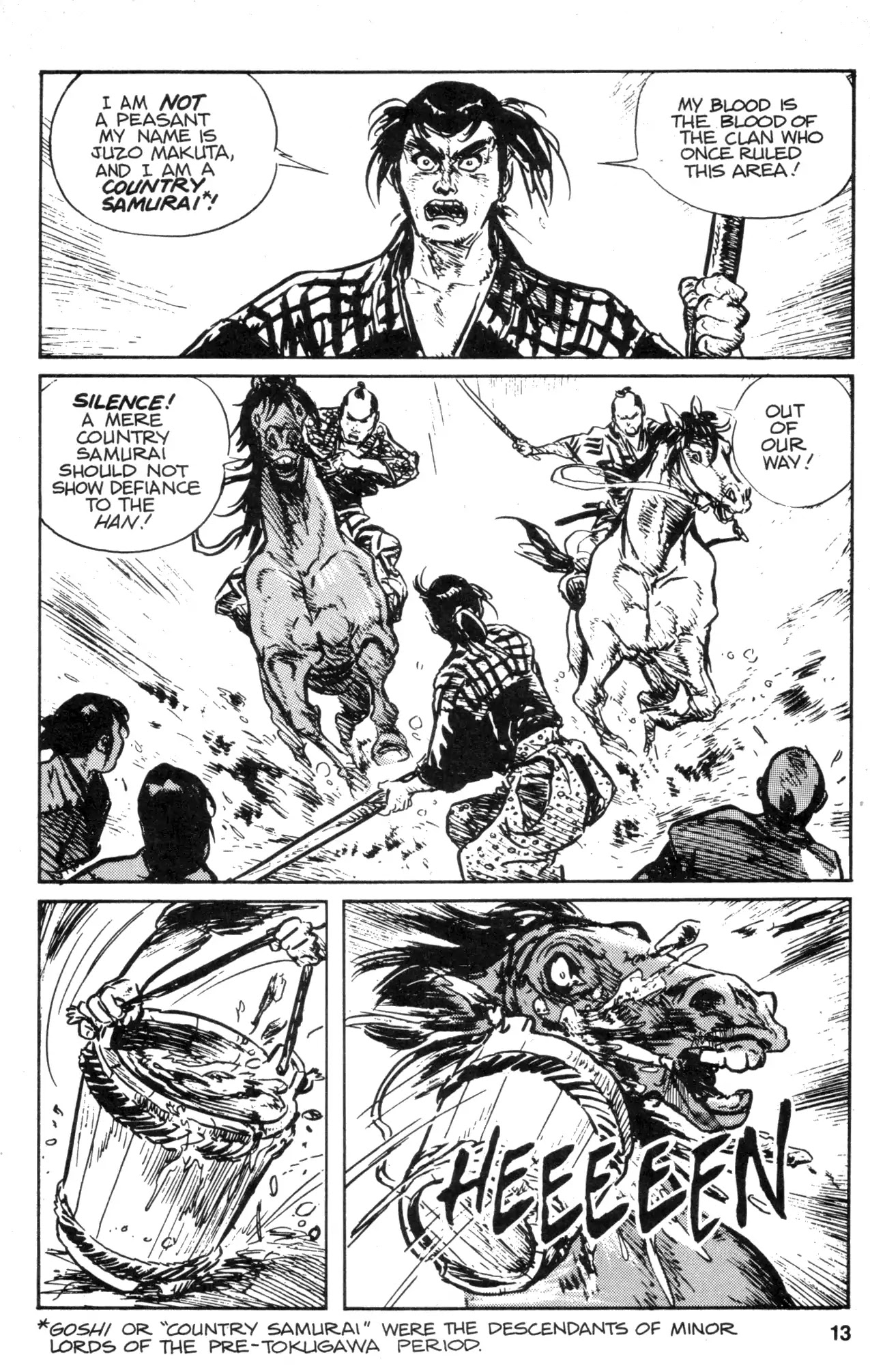 Kamui Gaiden Chapter 32 page 15 - Chapter 32: The Sword Wind: Chapter 6: Duel Before The Shogun (Part 3)