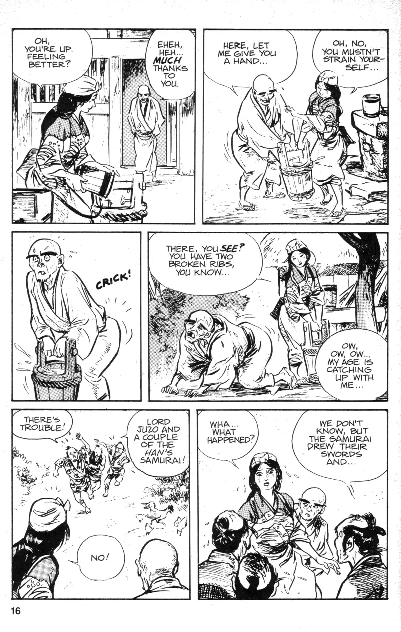 Kamui Gaiden Chapter 32 page 18 - Chapter 32: The Sword Wind: Chapter 6: Duel Before The Shogun (Part 3)