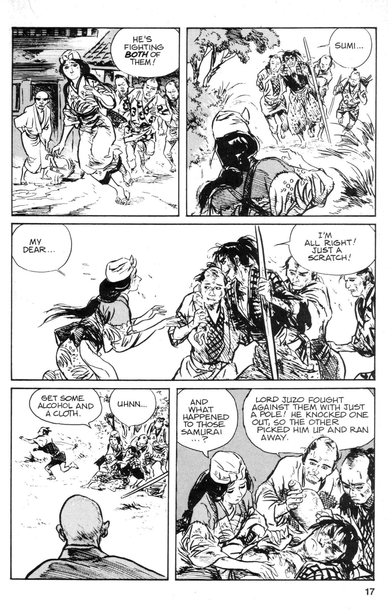 Kamui Gaiden Chapter 32 page 19 - Chapter 32: The Sword Wind: Chapter 6: Duel Before The Shogun (Part 3)