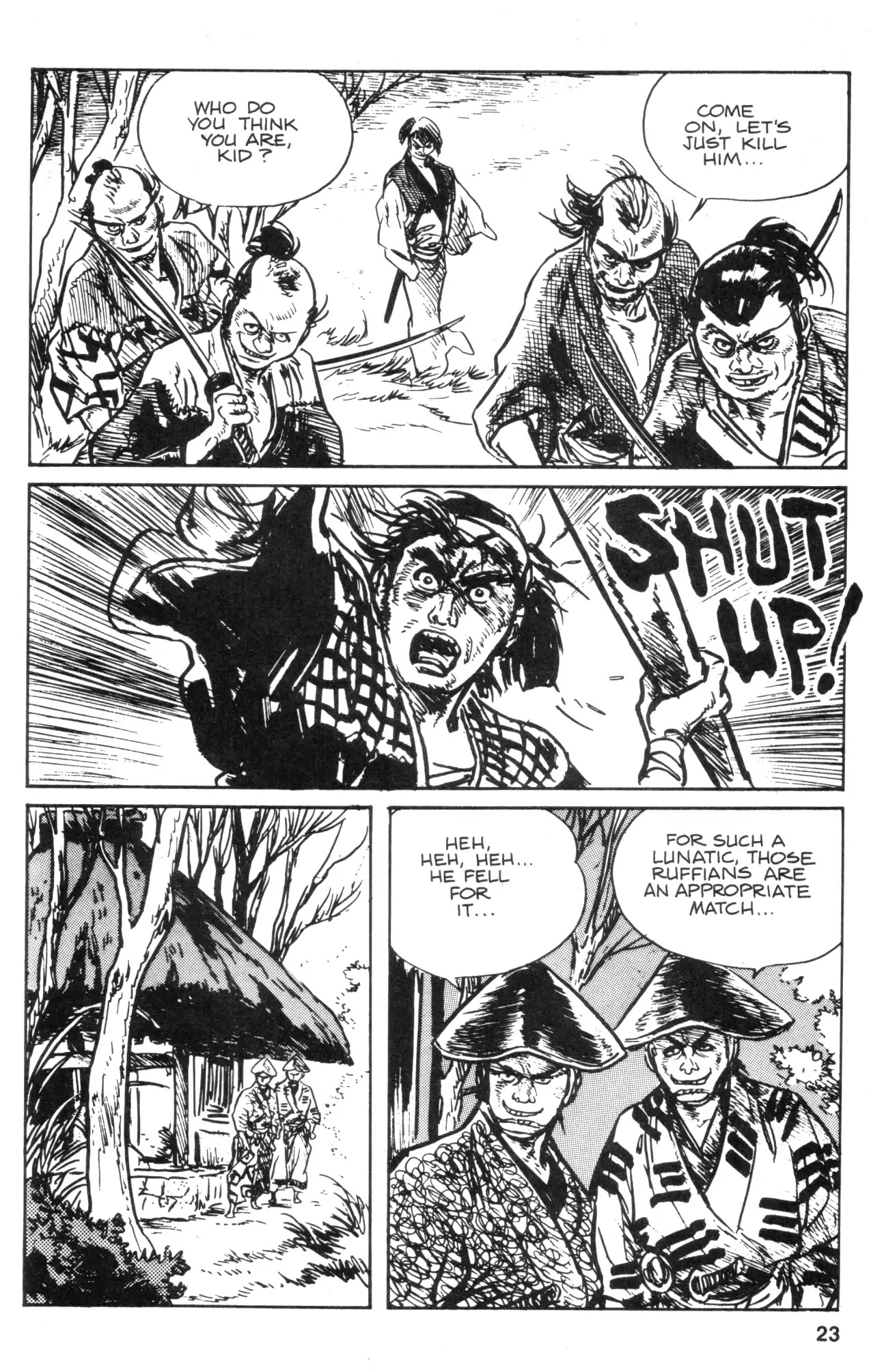Kamui Gaiden Chapter 32 page 25 - Chapter 32: The Sword Wind: Chapter 6: Duel Before The Shogun (Part 3)