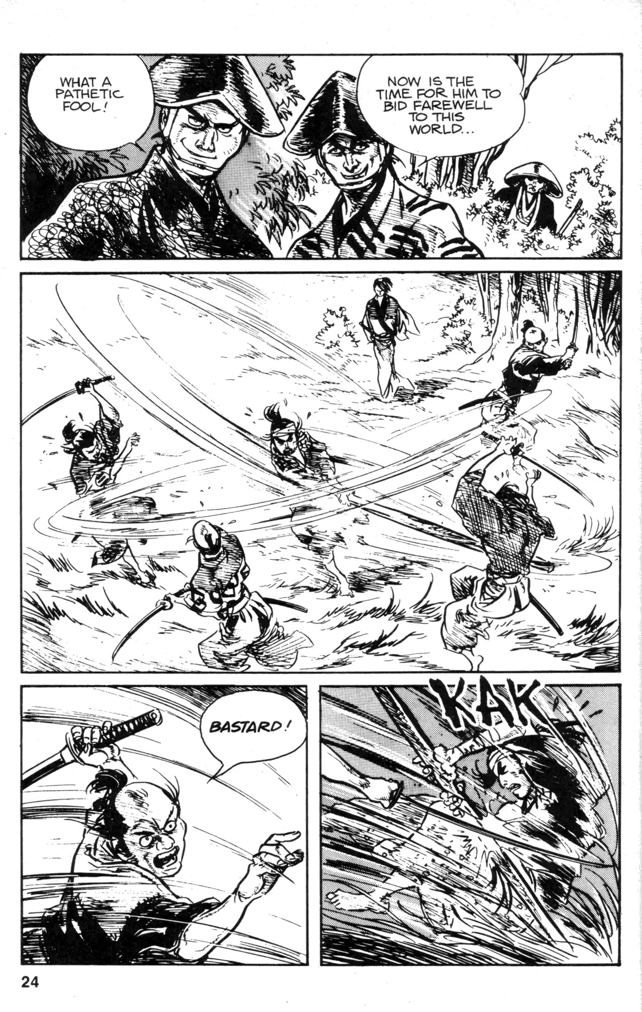 Kamui Gaiden Chapter 32 page 26 - Chapter 32: The Sword Wind: Chapter 6: Duel Before The Shogun (Part 3)