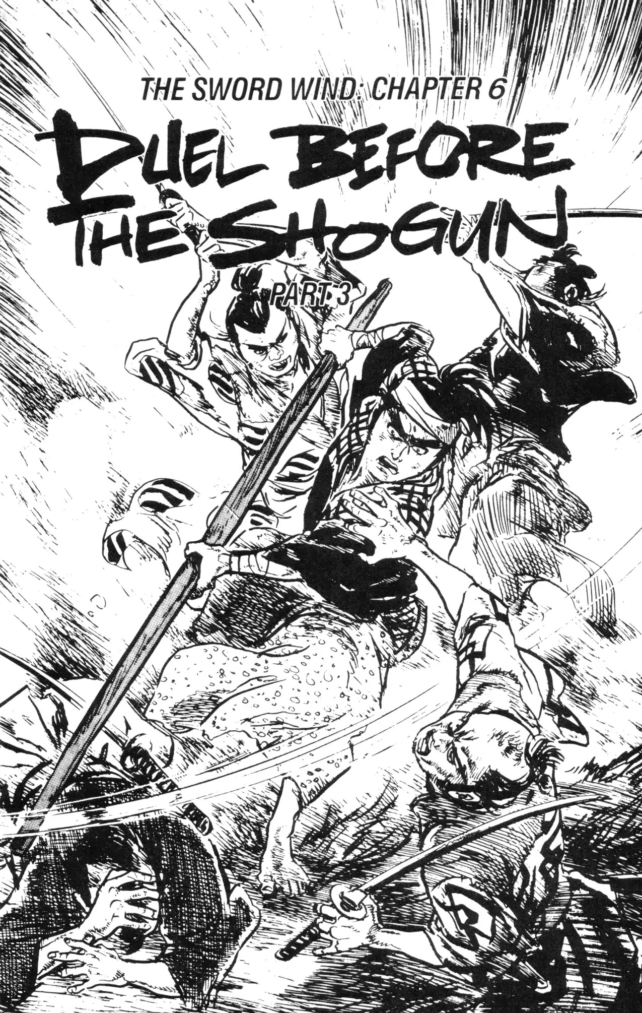 Kamui Gaiden Chapter 32 page 3 - Chapter 32: The Sword Wind: Chapter 6: Duel Before The Shogun (Part 3)