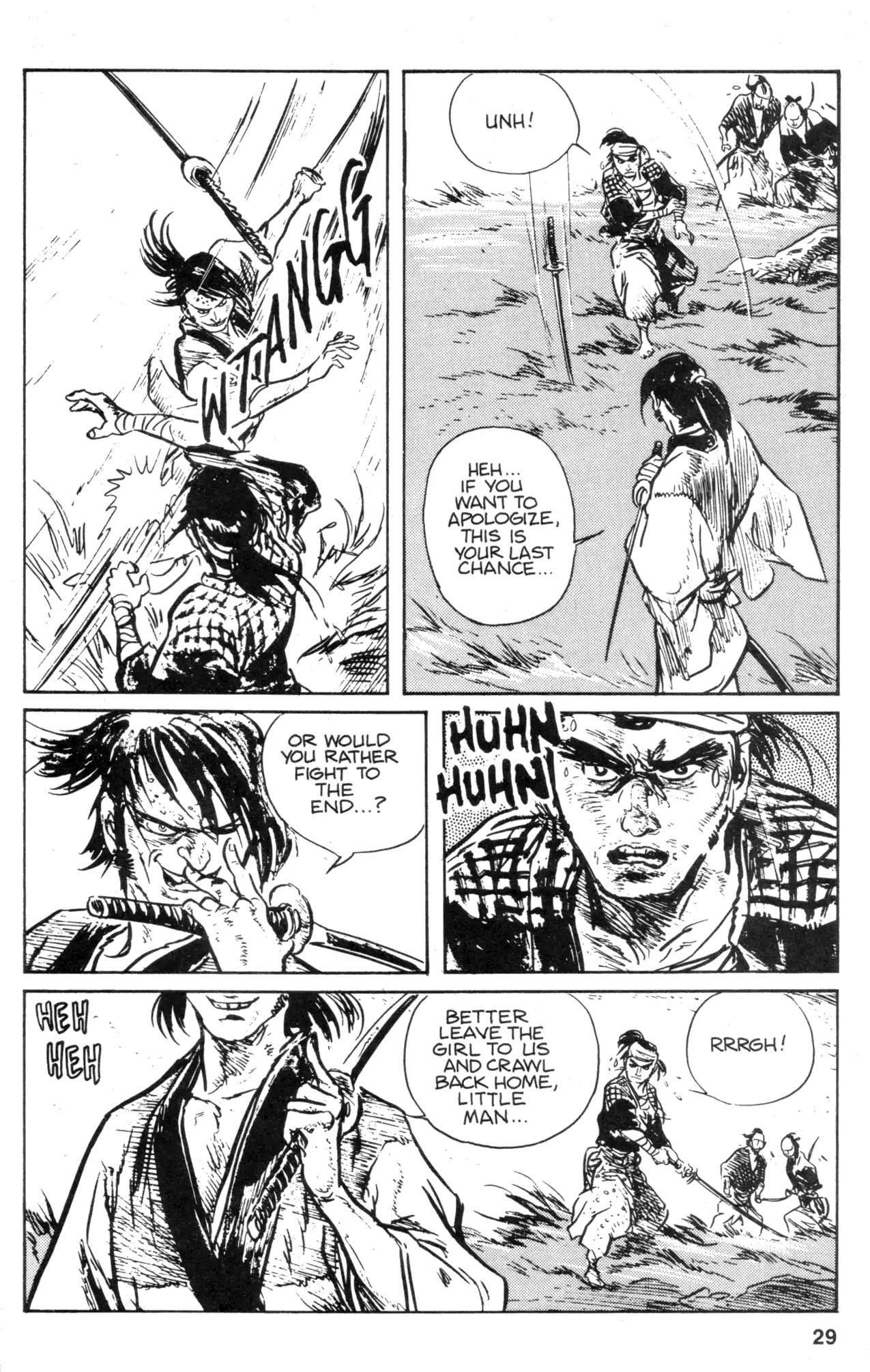Kamui Gaiden Chapter 32 page 31 - Chapter 32: The Sword Wind: Chapter 6: Duel Before The Shogun (Part 3)