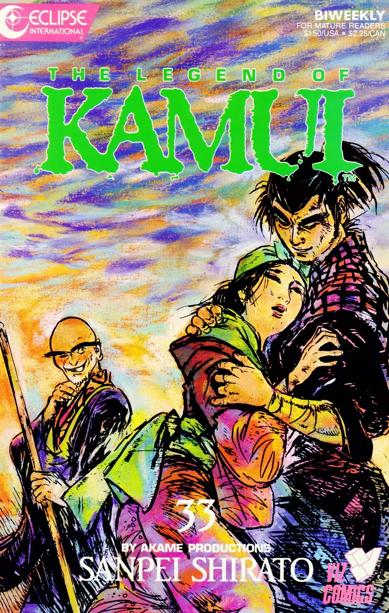 Kamui Gaiden Chapter 33 page 1 - Chapter 33: The Sword Wind: Chapter 6: Duel Before The Shogun (Part 4)