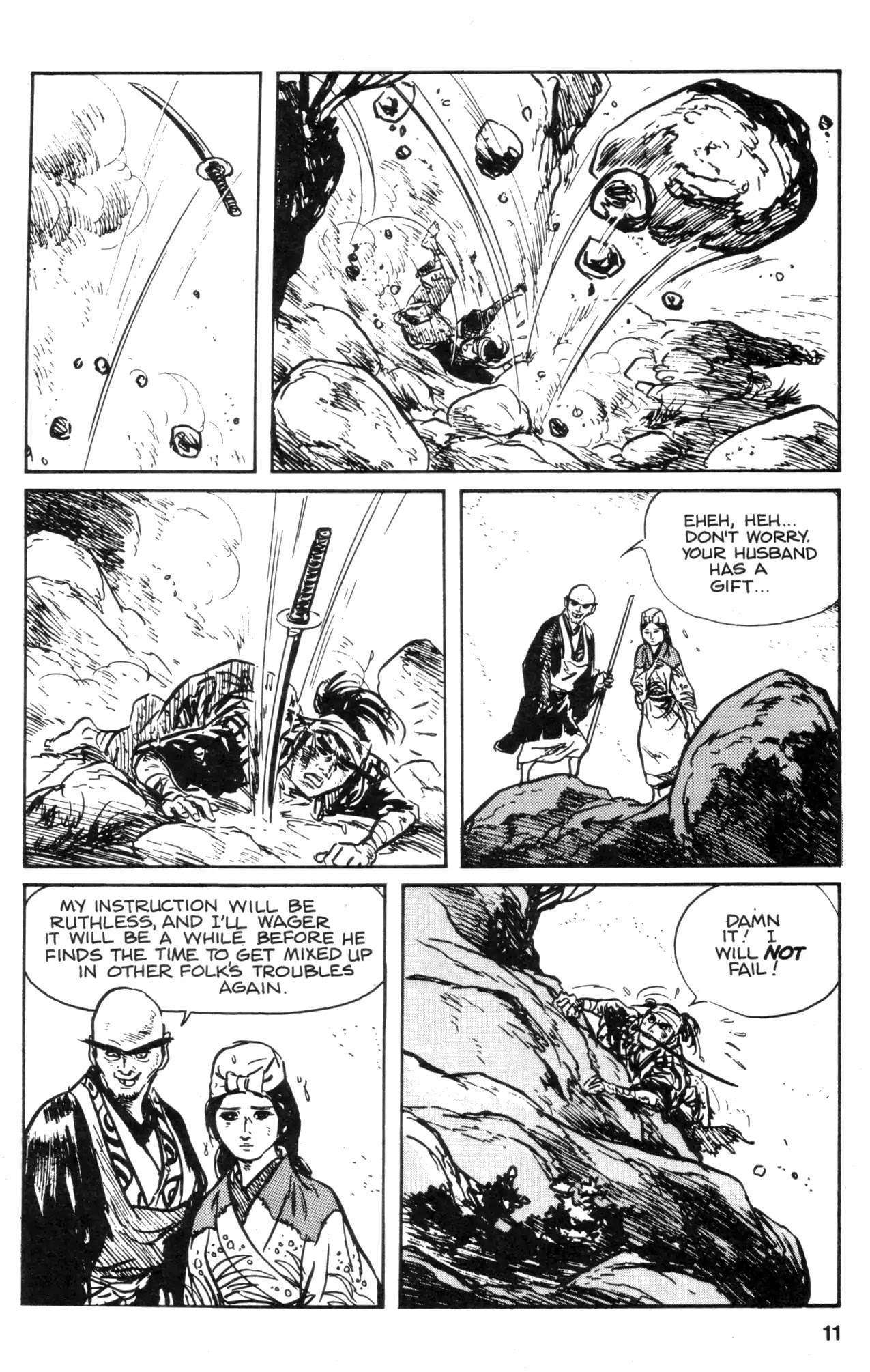 Kamui Gaiden Chapter 33 page 13 - Chapter 33: The Sword Wind: Chapter 6: Duel Before The Shogun (Part 4)