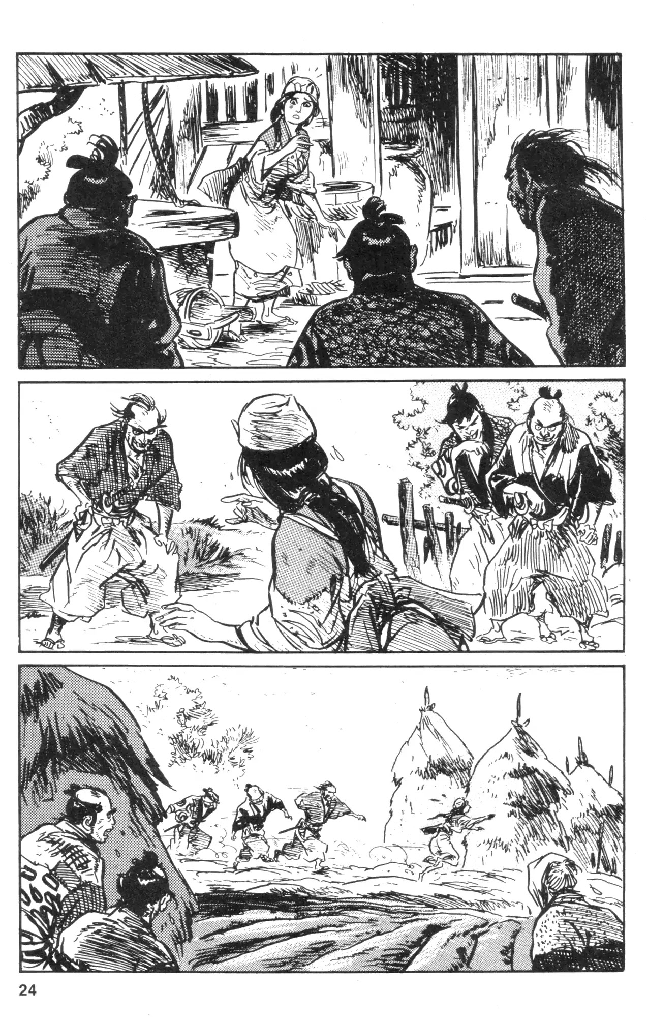 Kamui Gaiden Chapter 33 page 26 - Chapter 33: The Sword Wind: Chapter 6: Duel Before The Shogun (Part 4)