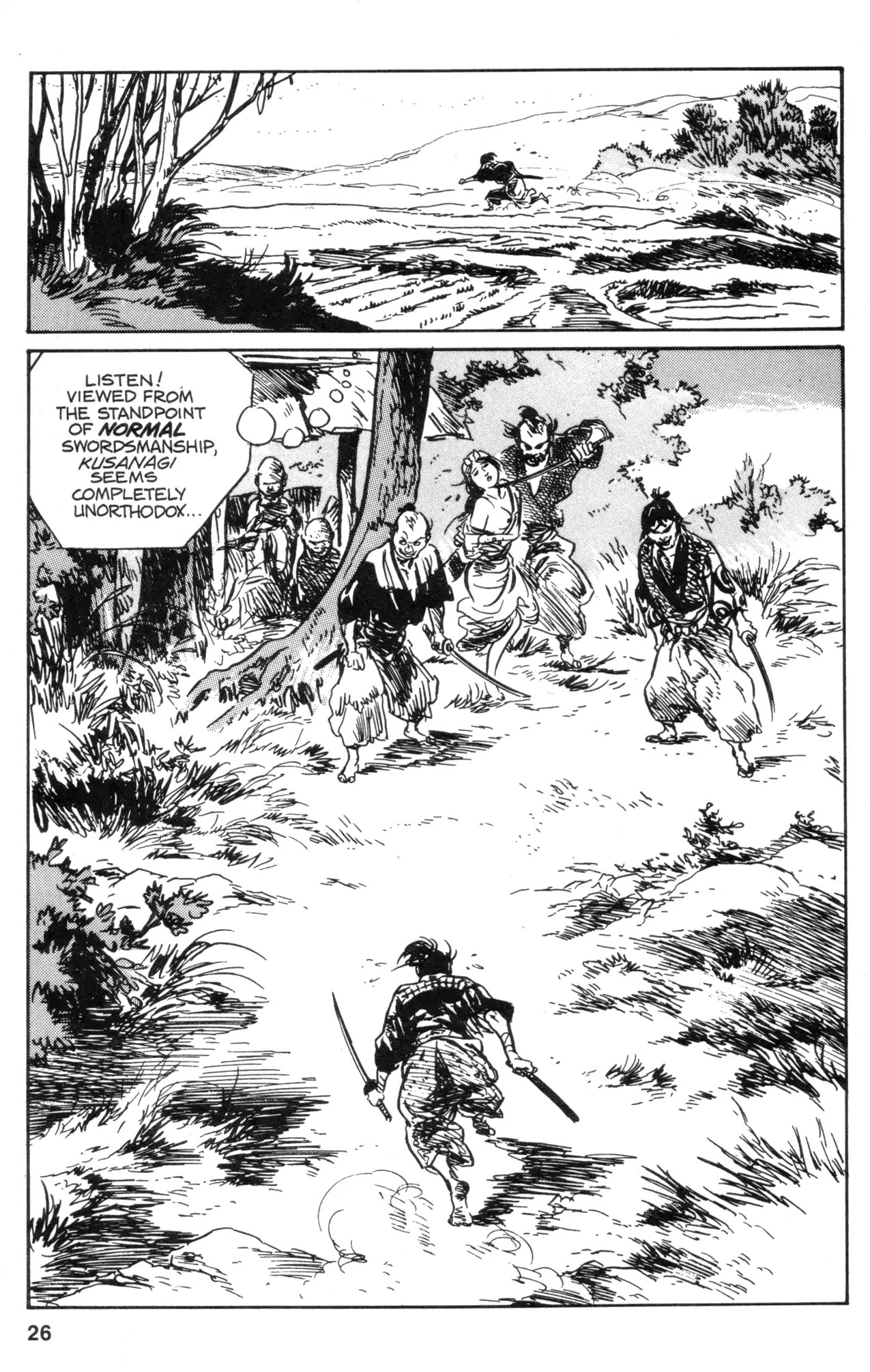 Kamui Gaiden Chapter 33 page 28 - Chapter 33: The Sword Wind: Chapter 6: Duel Before The Shogun (Part 4)