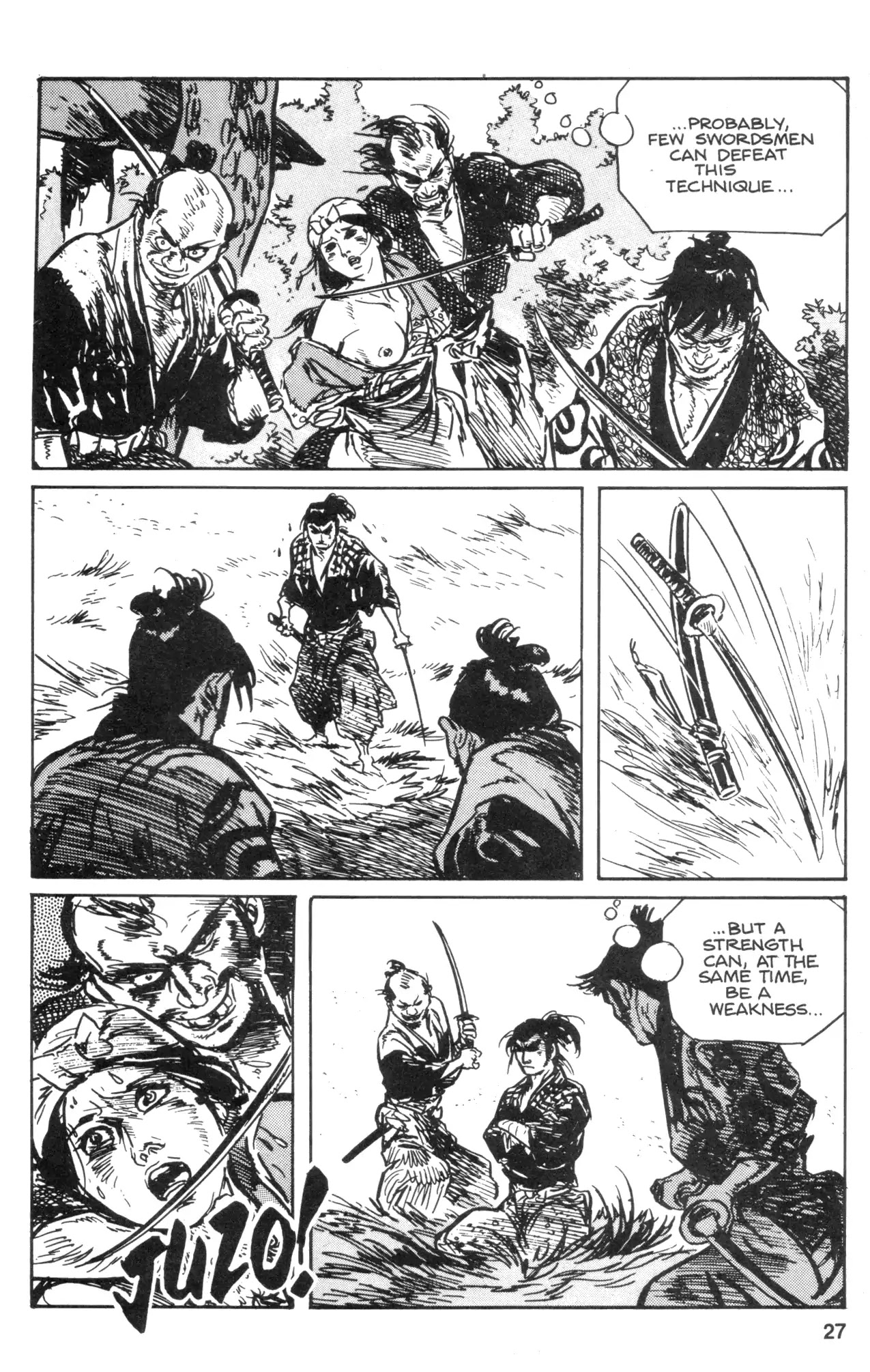 Kamui Gaiden Chapter 33 page 29 - Chapter 33: The Sword Wind: Chapter 6: Duel Before The Shogun (Part 4)