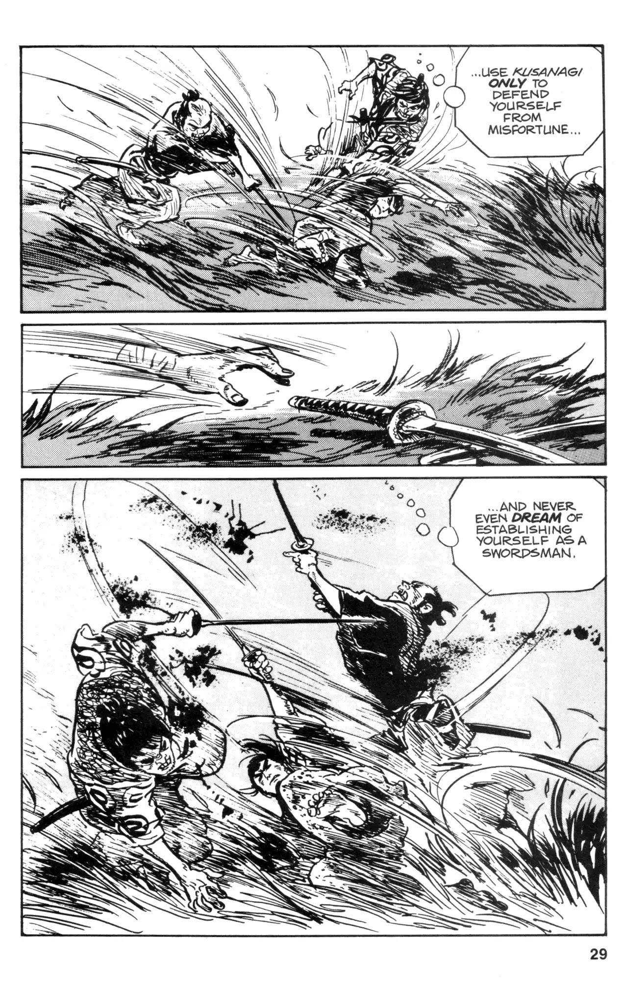 Kamui Gaiden Chapter 33 page 31 - Chapter 33: The Sword Wind: Chapter 6: Duel Before The Shogun (Part 4)
