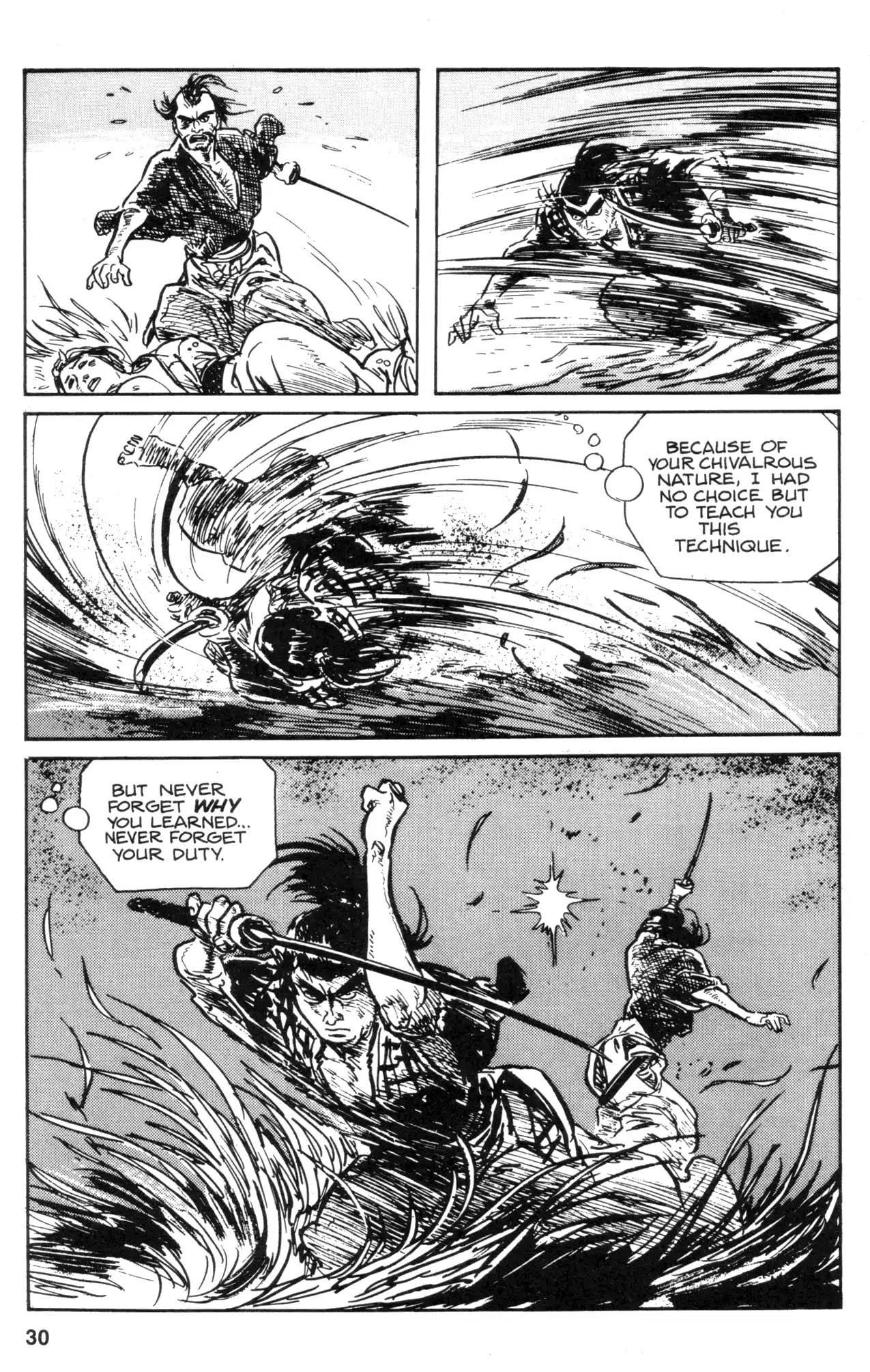 Kamui Gaiden Chapter 33 page 32 - Chapter 33: The Sword Wind: Chapter 6: Duel Before The Shogun (Part 4)
