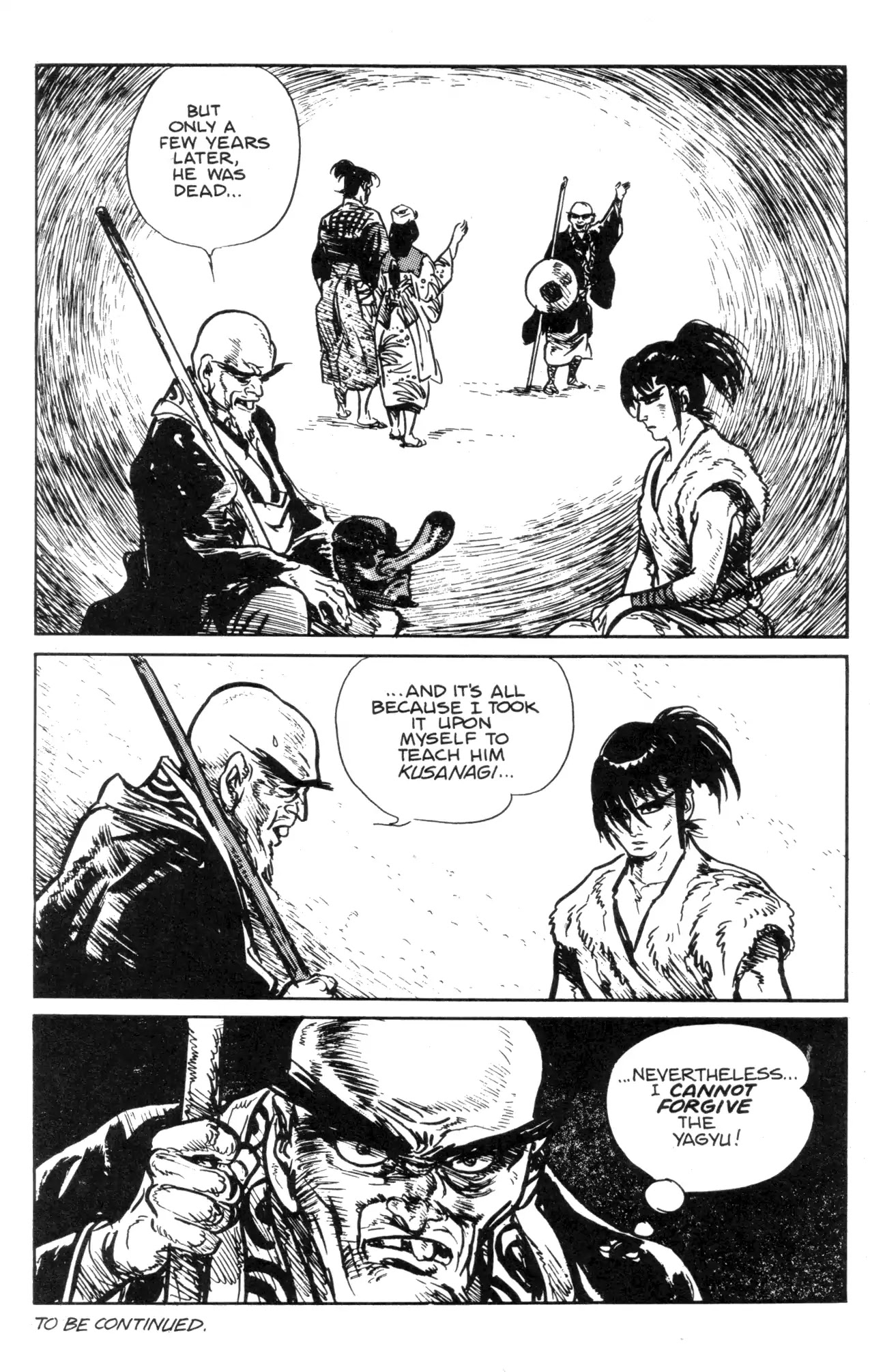 Kamui Gaiden Chapter 33 page 34 - Chapter 33: The Sword Wind: Chapter 6: Duel Before The Shogun (Part 4)