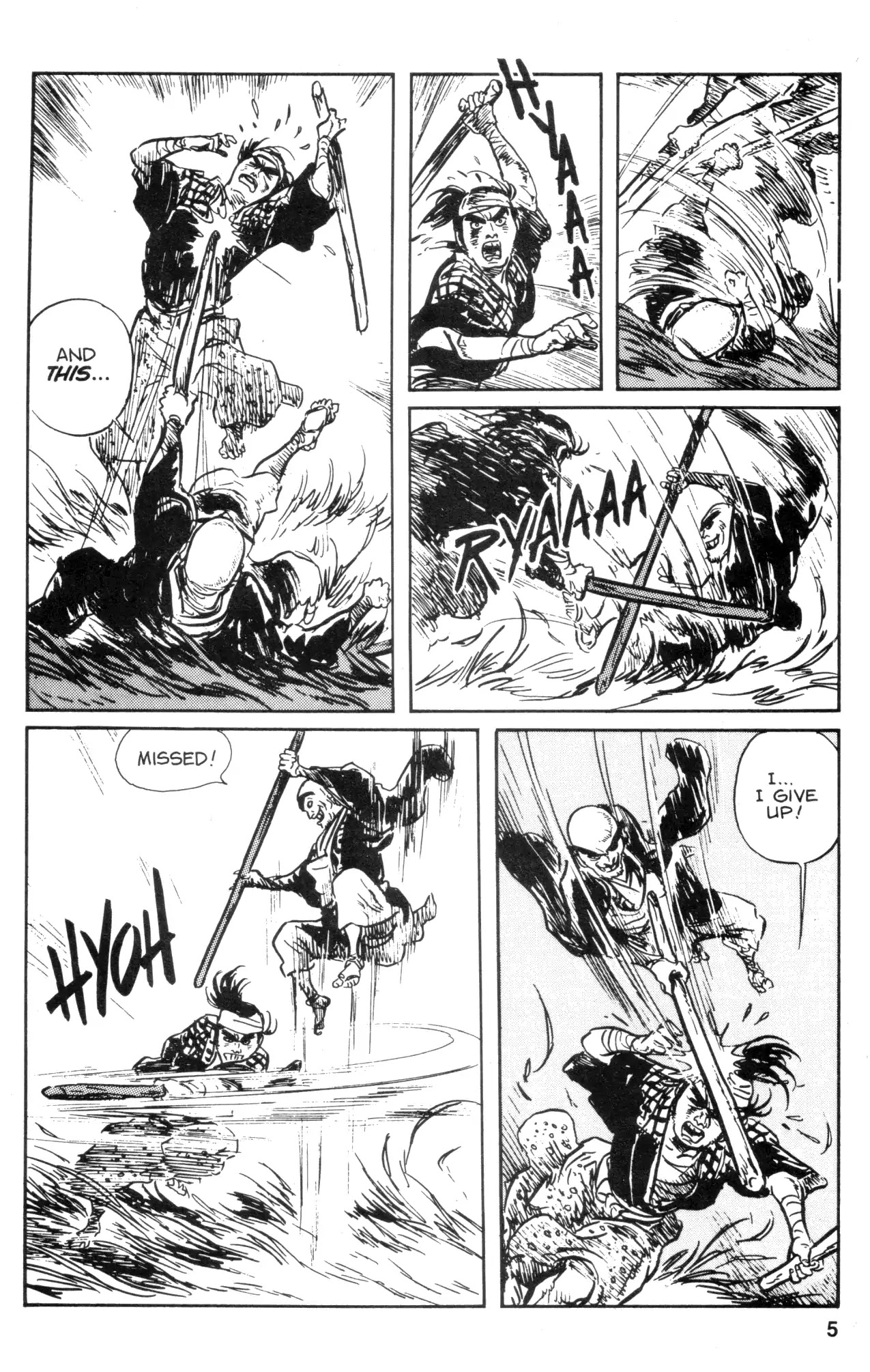 Kamui Gaiden Chapter 33 page 7 - Chapter 33: The Sword Wind: Chapter 6: Duel Before The Shogun (Part 4)