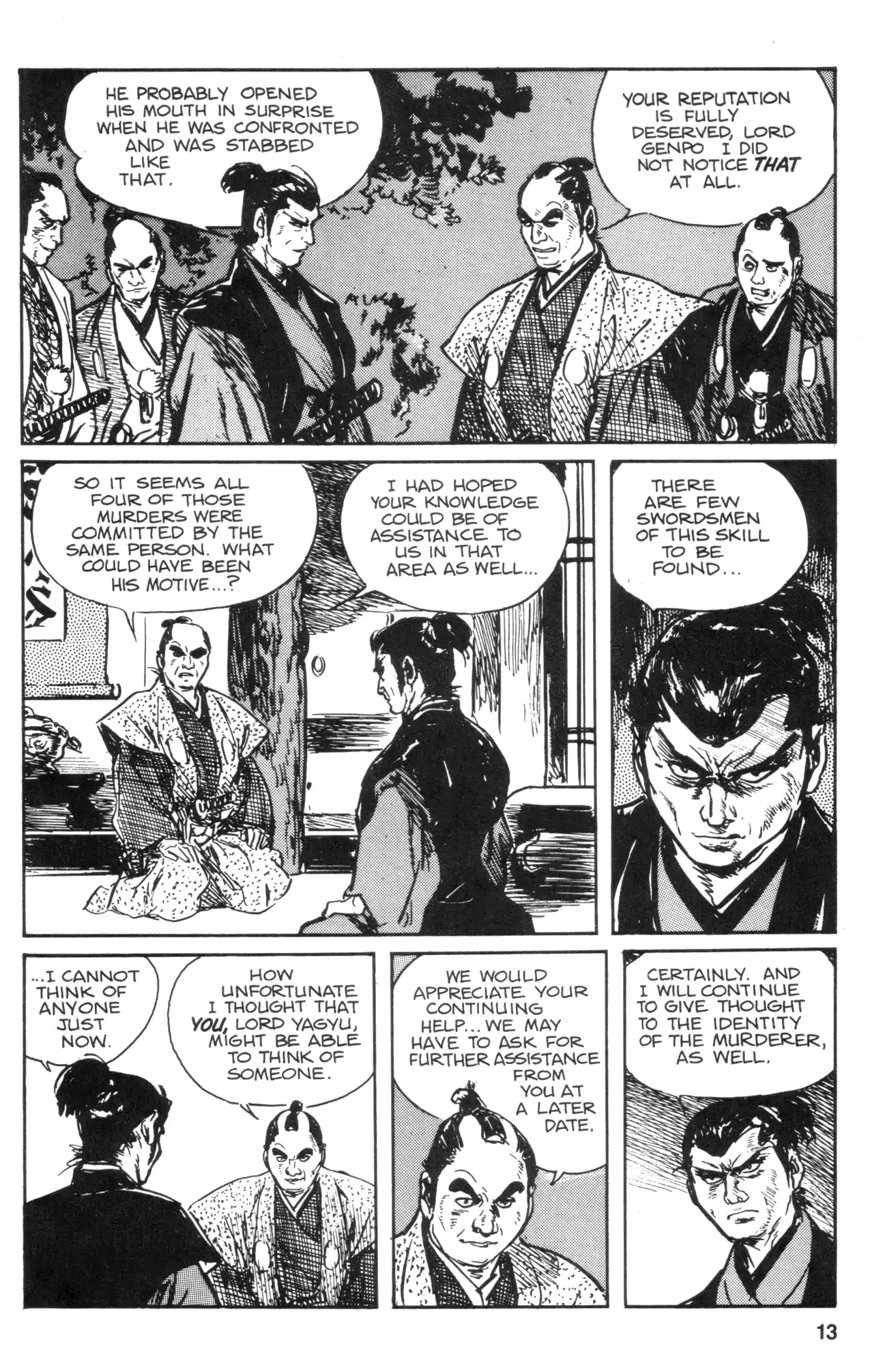 Kamui Gaiden Chapter 34 page 15 - Chapter 34: The Sword Wind: Chapter 7: Boshin (Part 1)