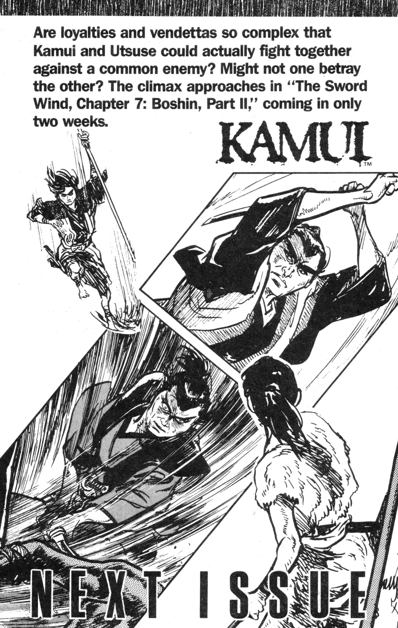 Kamui Gaiden Chapter 34 page 34 - Chapter 34: The Sword Wind: Chapter 7: Boshin (Part 1)