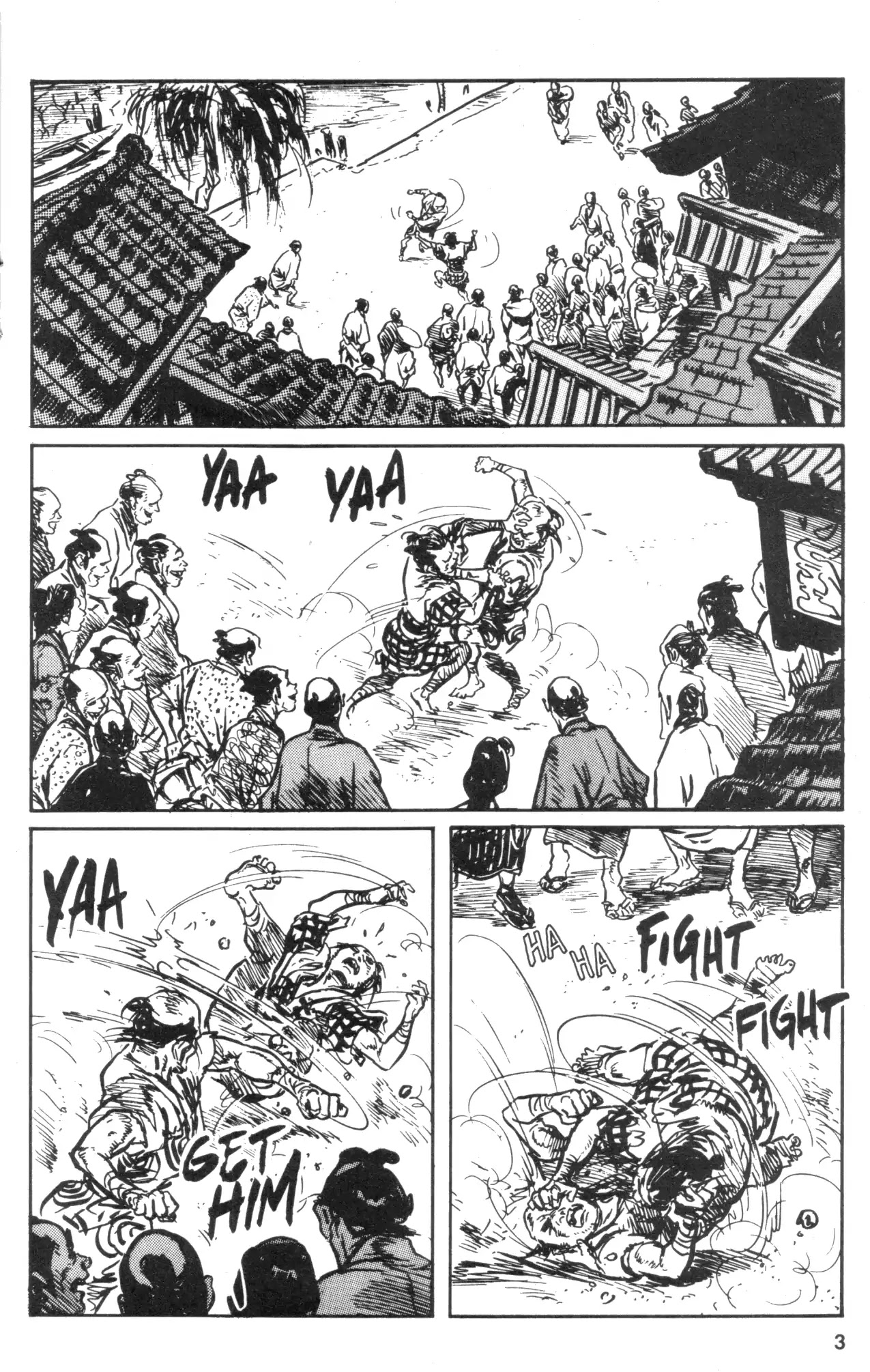 Kamui Gaiden Chapter 34 page 5 - Chapter 34: The Sword Wind: Chapter 7: Boshin (Part 1)