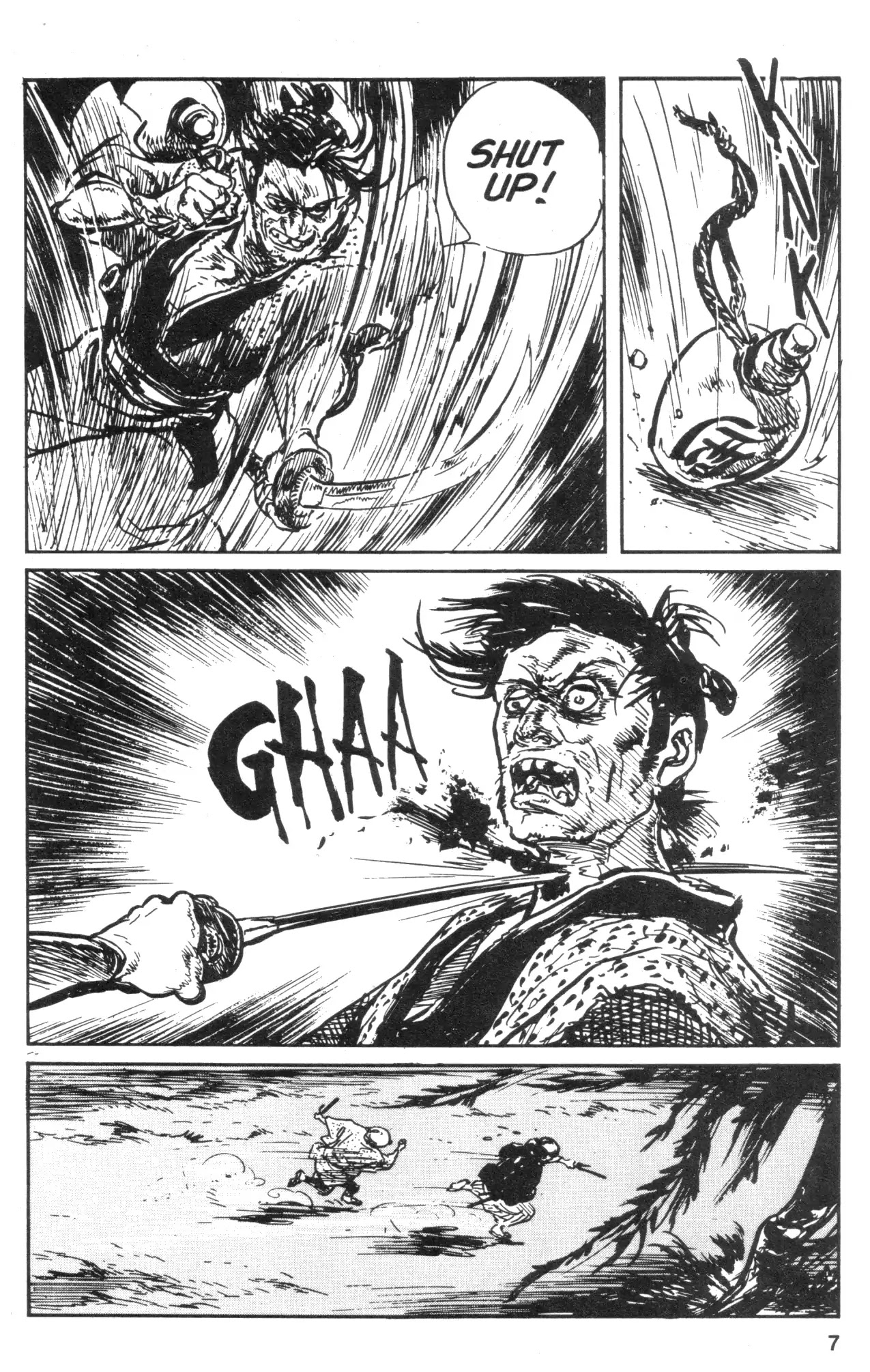 Kamui Gaiden Chapter 34 page 9 - Chapter 34: The Sword Wind: Chapter 7: Boshin (Part 1)