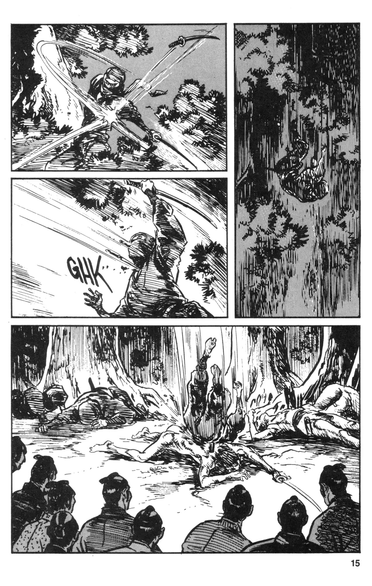 Kamui Gaiden Chapter 35 page 17 - Chapter 35: The Sword Wind: Chapter 7: Boshin (Part 2)