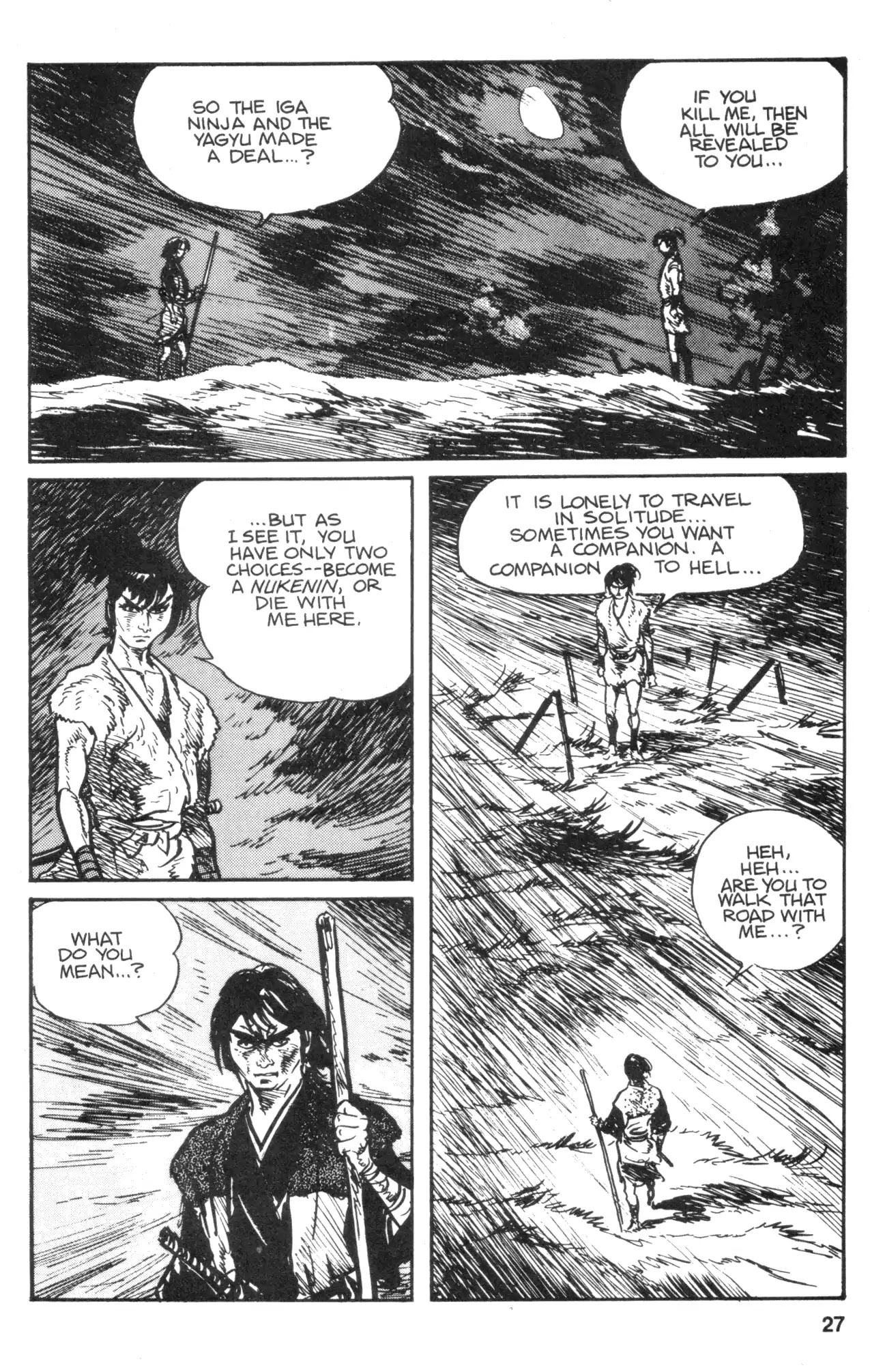 Kamui Gaiden Chapter 35 page 29 - Chapter 35: The Sword Wind: Chapter 7: Boshin (Part 2)