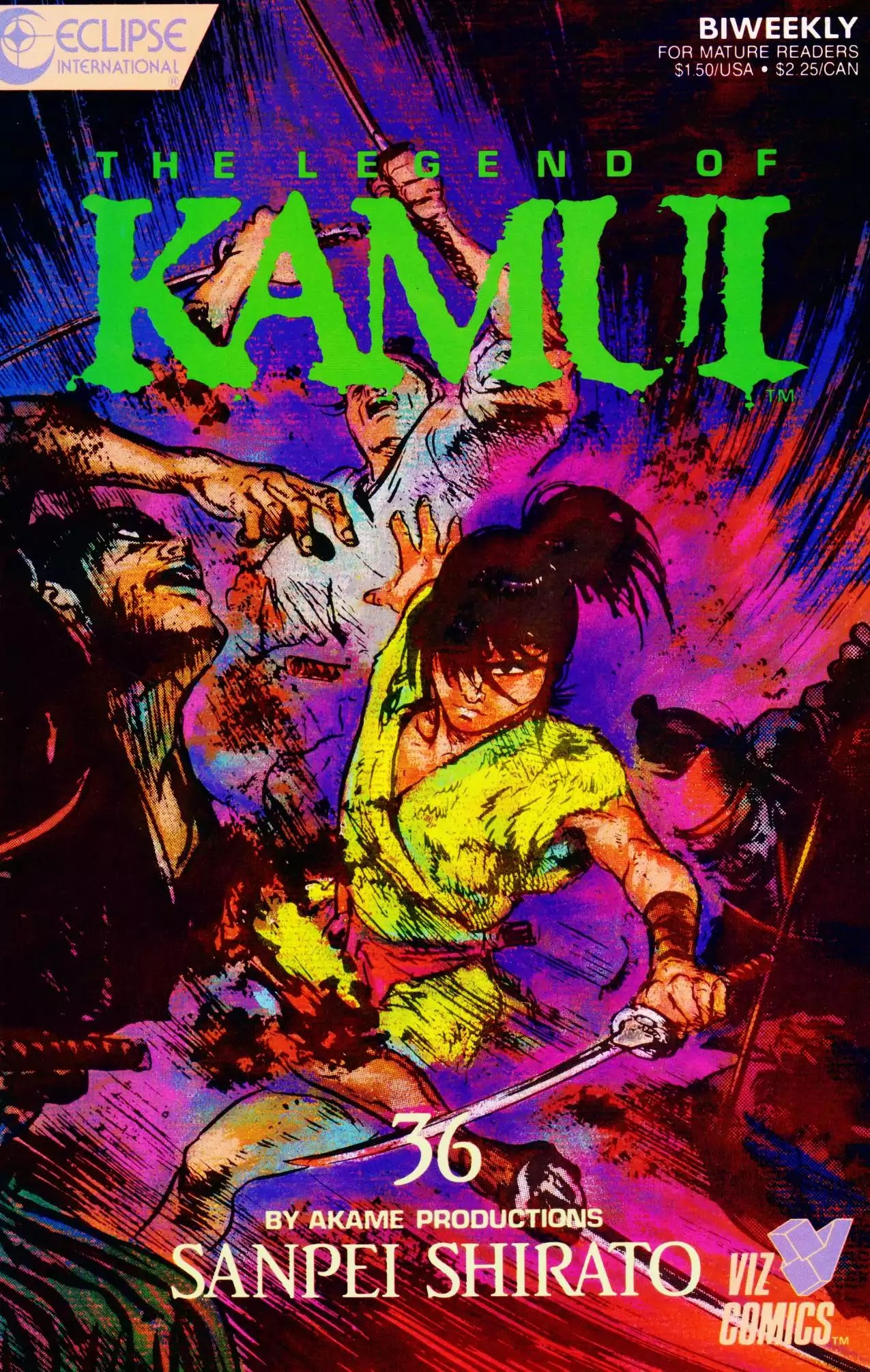 Kamui Gaiden Chapter 36 page 1 - Chapter 36: The Sword Wind: Chapter 7: Boshin (Part 3)
