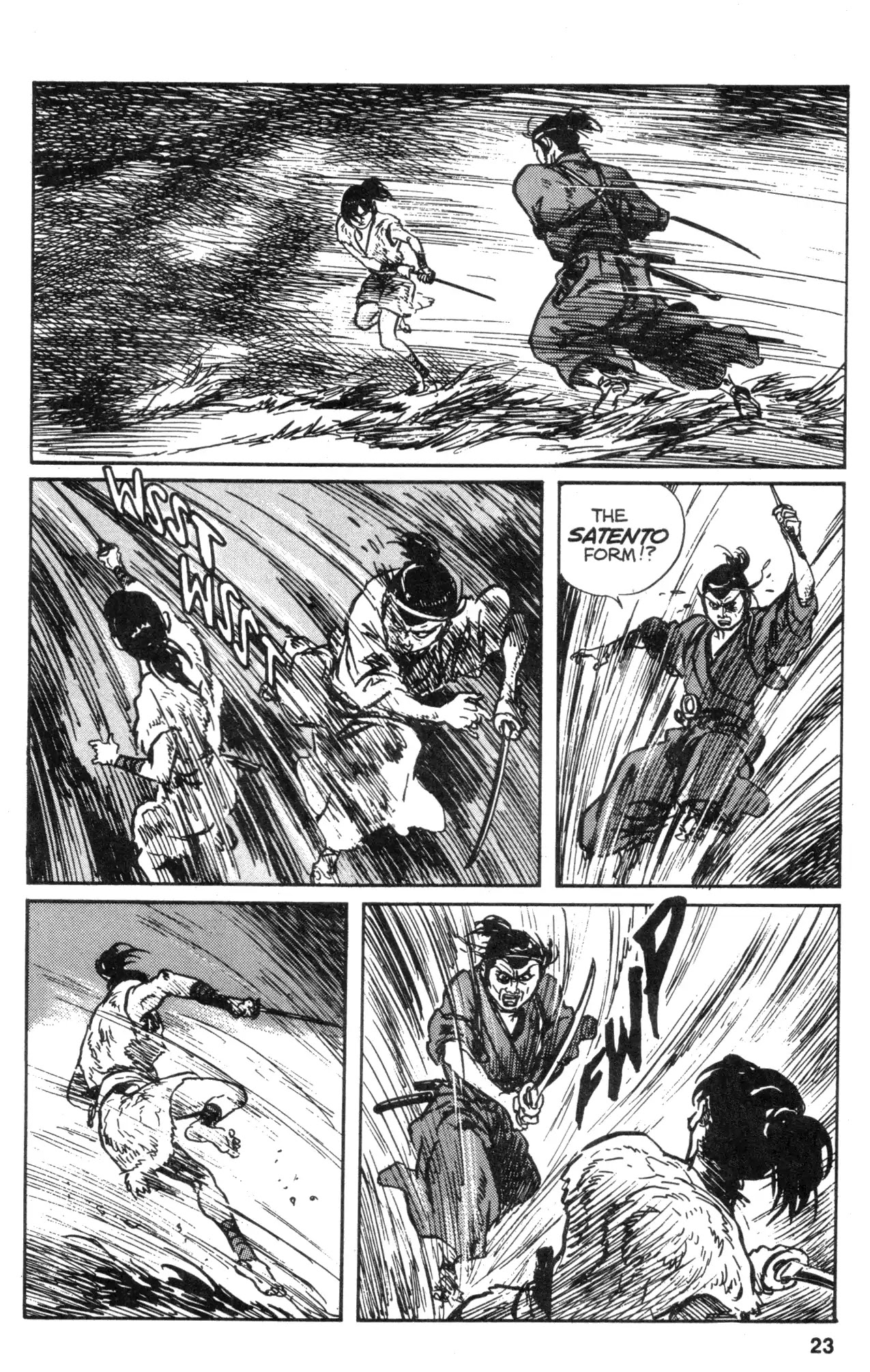 Kamui Gaiden Chapter 36 page 25 - Chapter 36: The Sword Wind: Chapter 7: Boshin (Part 3)