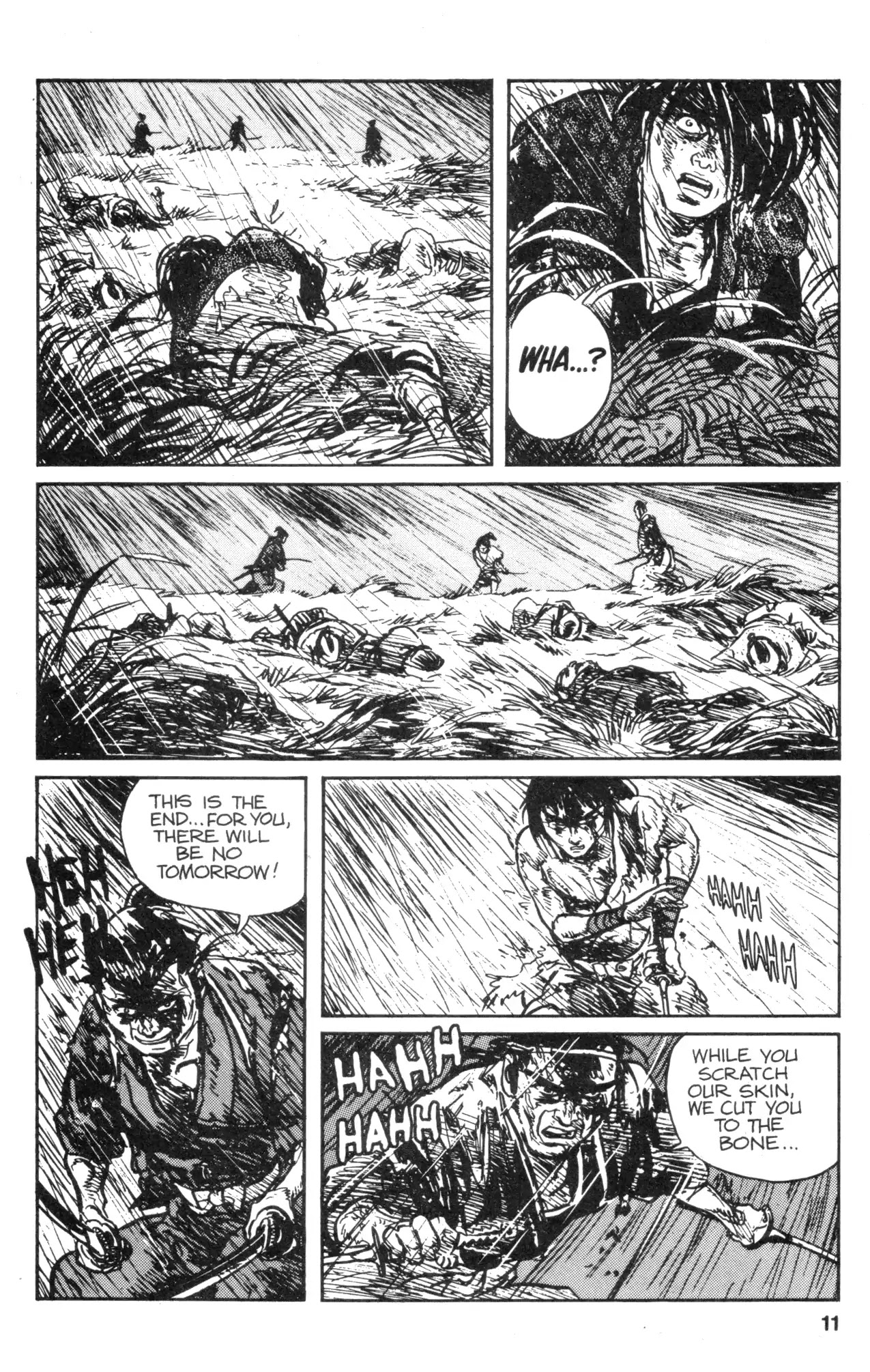Kamui Gaiden Chapter 37 page 12 - Chapter 37: The Sword Wind: Chapter 7: Boshin (Part 4) [END]
