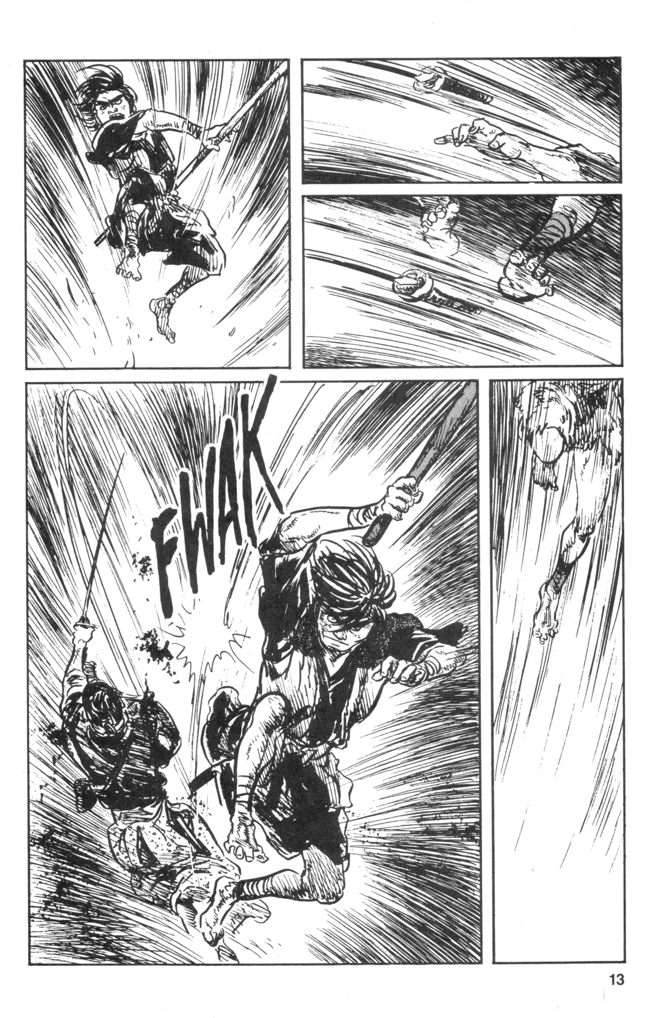 Kamui Gaiden Chapter 37 page 14 - Chapter 37: The Sword Wind: Chapter 7: Boshin (Part 4) [END]
