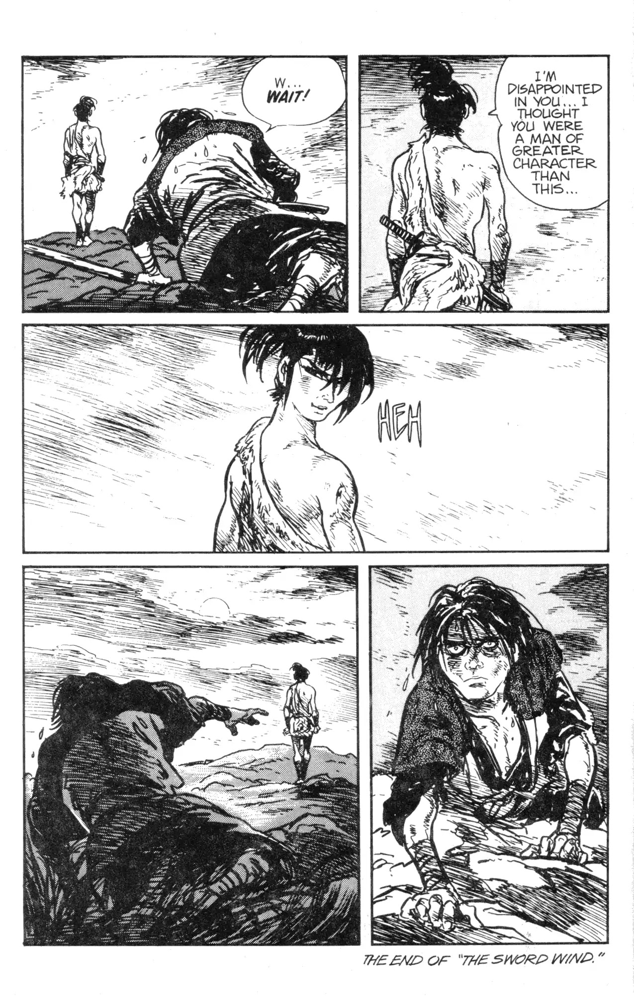 Kamui Gaiden Chapter 37 page 33 - Chapter 37: The Sword Wind: Chapter 7: Boshin (Part 4) [END]