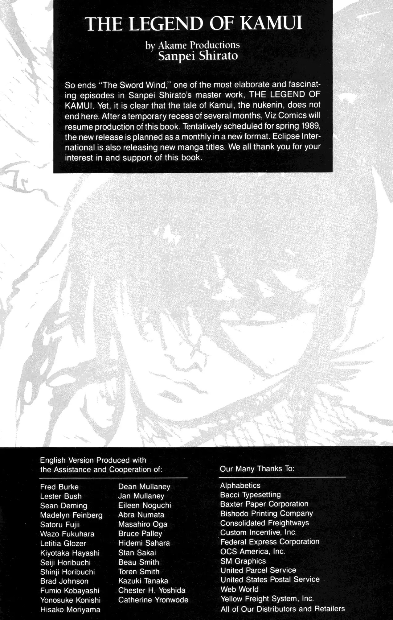 Kamui Gaiden Chapter 37 page 34 - Chapter 37: The Sword Wind: Chapter 7: Boshin (Part 4) [END]