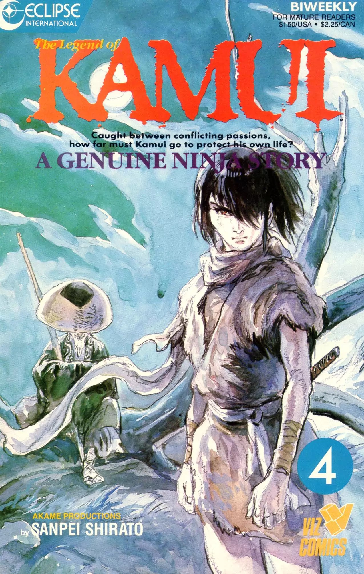 Kamui Gaiden Chapter 4 page 1 - Chapter 4: The Island of Sugaru: Chapter 2: Red Medusas (Part 2)