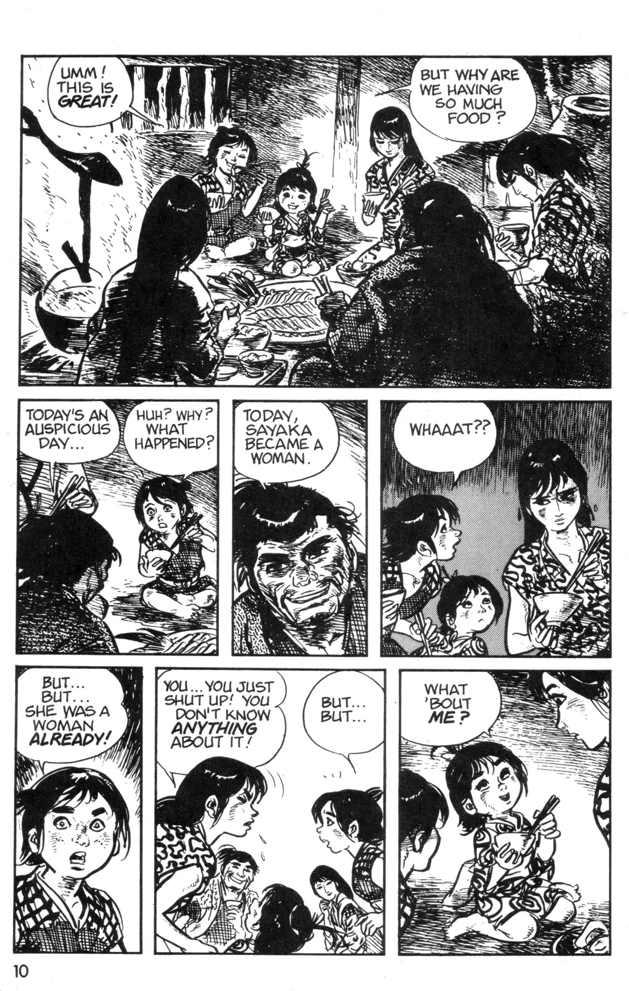 Kamui Gaiden Chapter 4 page 12 - Chapter 4: The Island of Sugaru: Chapter 2: Red Medusas (Part 2)
