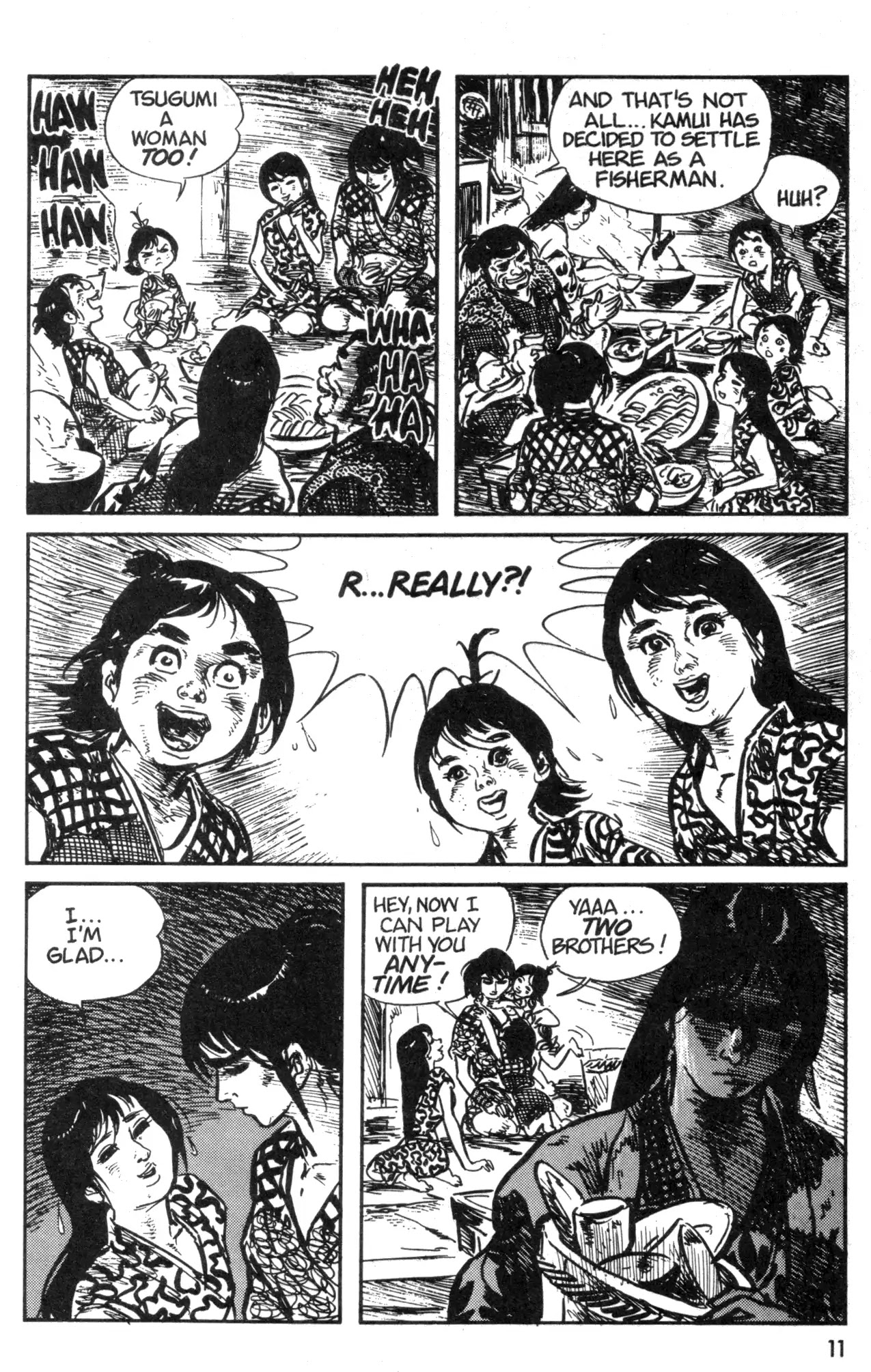 Kamui Gaiden Chapter 4 page 13 - Chapter 4: The Island of Sugaru: Chapter 2: Red Medusas (Part 2)