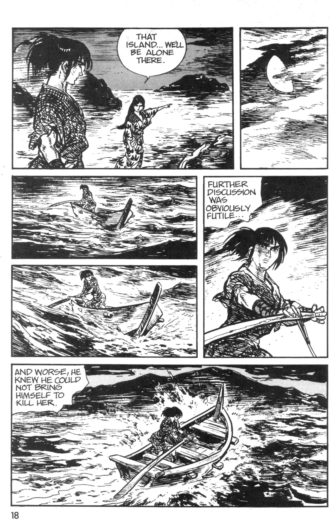 Kamui Gaiden Chapter 4 page 20 - Chapter 4: The Island of Sugaru: Chapter 2: Red Medusas (Part 2)
