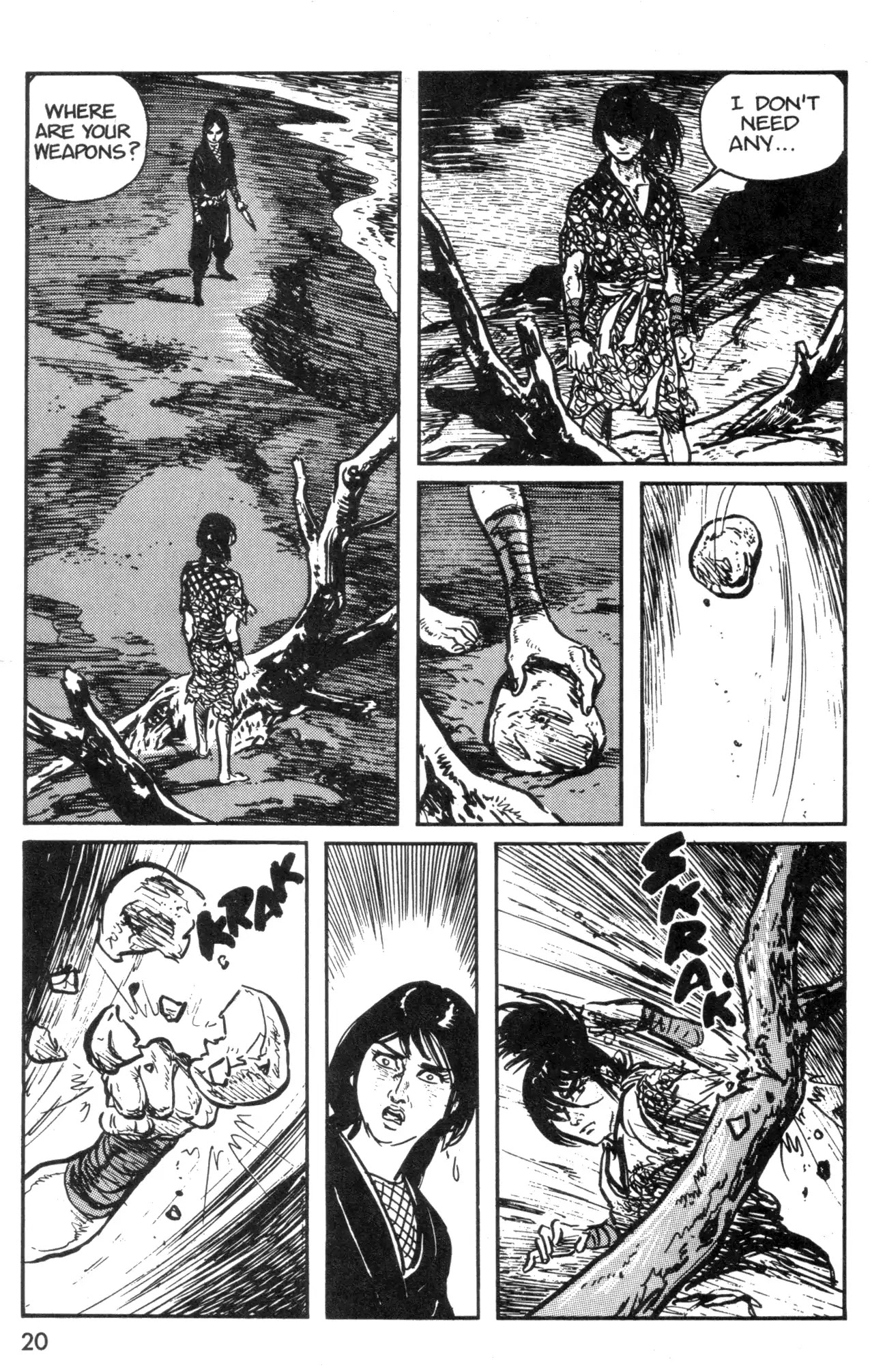 Kamui Gaiden Chapter 4 page 22 - Chapter 4: The Island of Sugaru: Chapter 2: Red Medusas (Part 2)