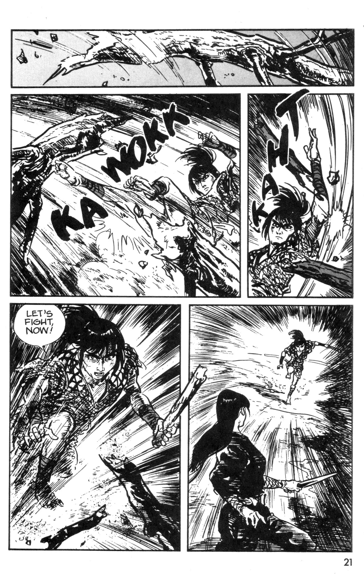 Kamui Gaiden Chapter 4 page 23 - Chapter 4: The Island of Sugaru: Chapter 2: Red Medusas (Part 2)