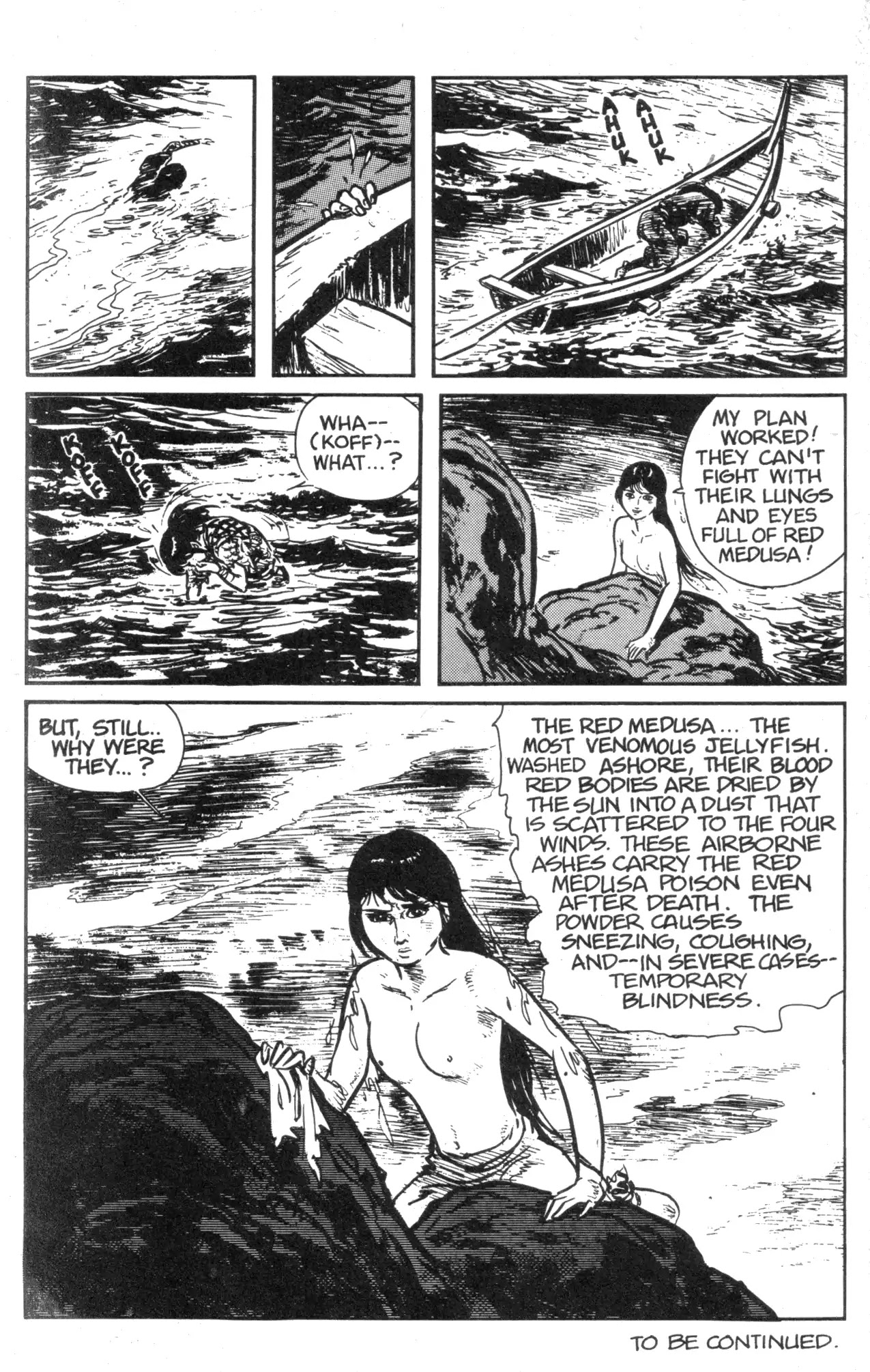 Kamui Gaiden Chapter 4 page 34 - Chapter 4: The Island of Sugaru: Chapter 2: Red Medusas (Part 2)