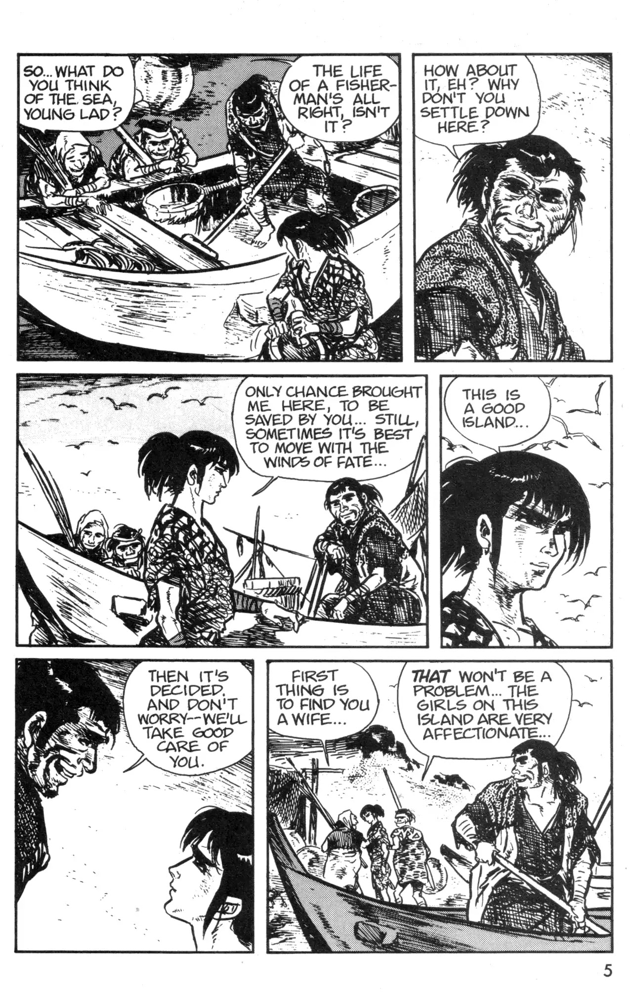 Kamui Gaiden Chapter 4 page 7 - Chapter 4: The Island of Sugaru: Chapter 2: Red Medusas (Part 2)
