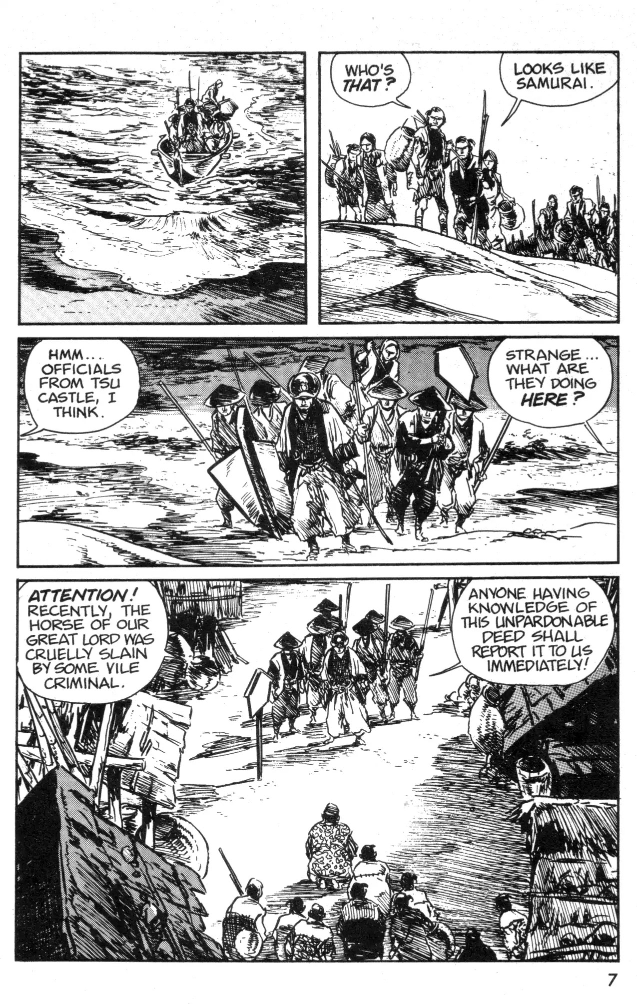 Kamui Gaiden Chapter 4 page 9 - Chapter 4: The Island of Sugaru: Chapter 2: Red Medusas (Part 2)