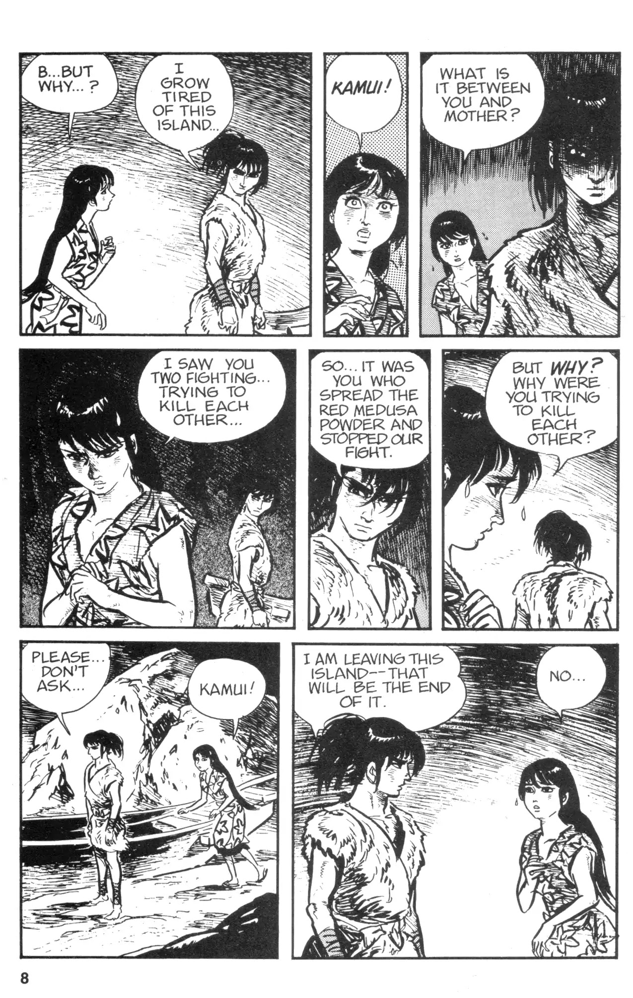 Kamui Gaiden Chapter 5 page 10 - Chapter 5: The Island of Sugaru: Chapter 3: Two Ninja (Part 1)