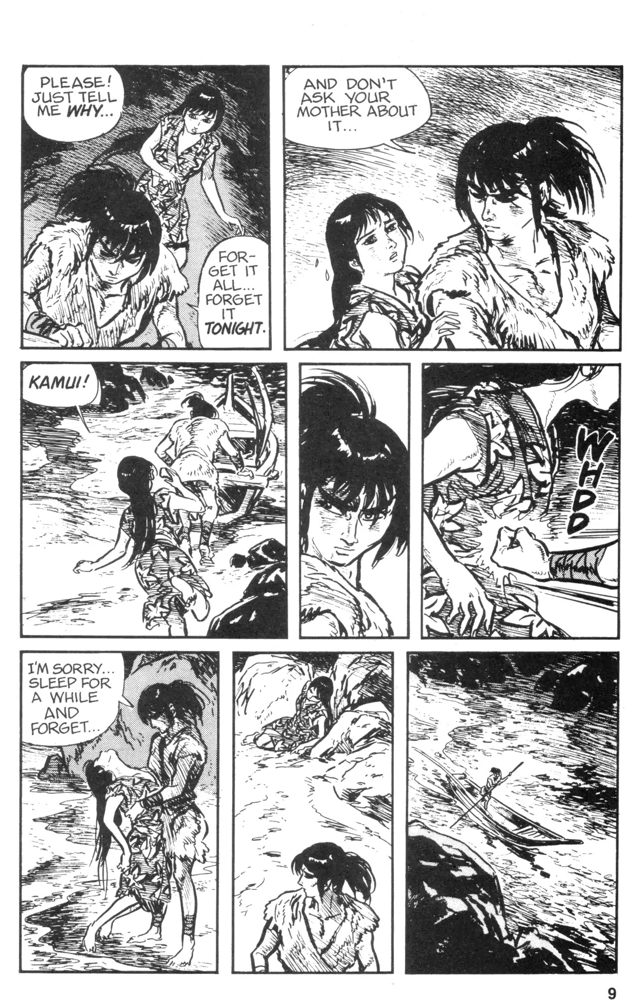 Kamui Gaiden Chapter 5 page 11 - Chapter 5: The Island of Sugaru: Chapter 3: Two Ninja (Part 1)