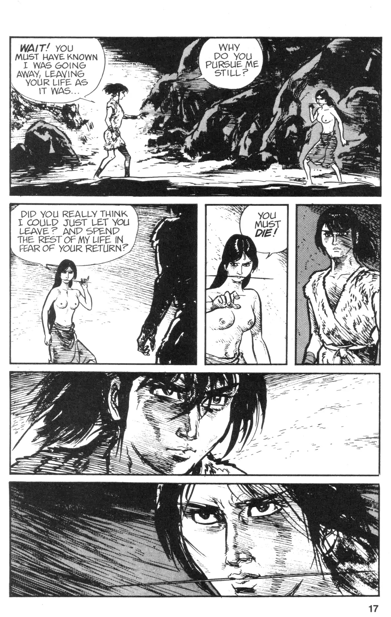 Kamui Gaiden Chapter 5 page 19 - Chapter 5: The Island of Sugaru: Chapter 3: Two Ninja (Part 1)
