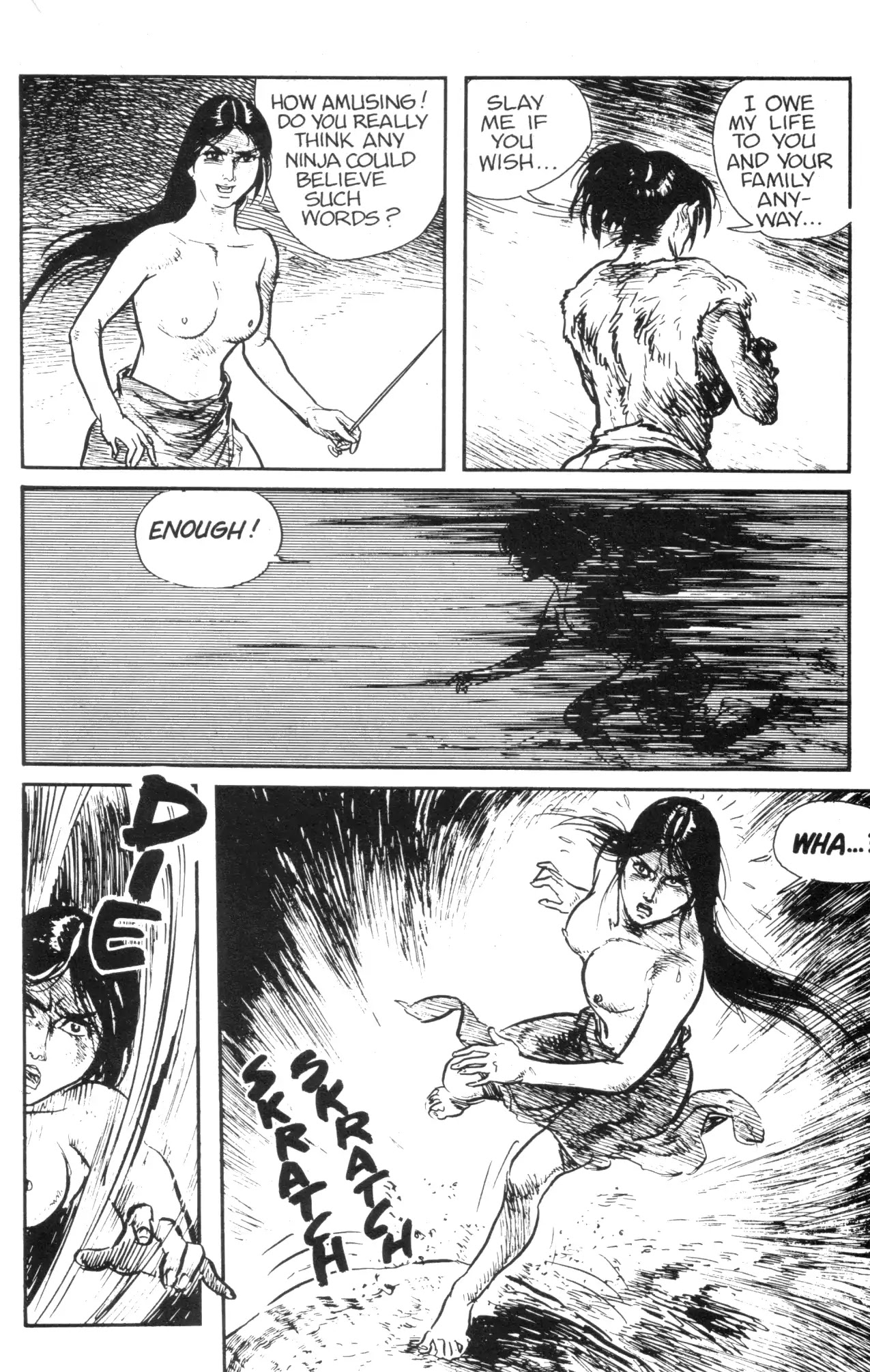 Kamui Gaiden Chapter 5 page 21 - Chapter 5: The Island of Sugaru: Chapter 3: Two Ninja (Part 1)