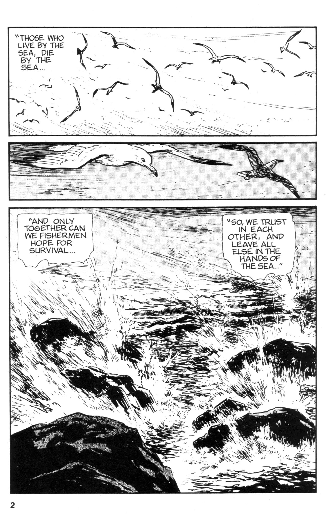Kamui Gaiden Chapter 5 page 4 - Chapter 5: The Island of Sugaru: Chapter 3: Two Ninja (Part 1)