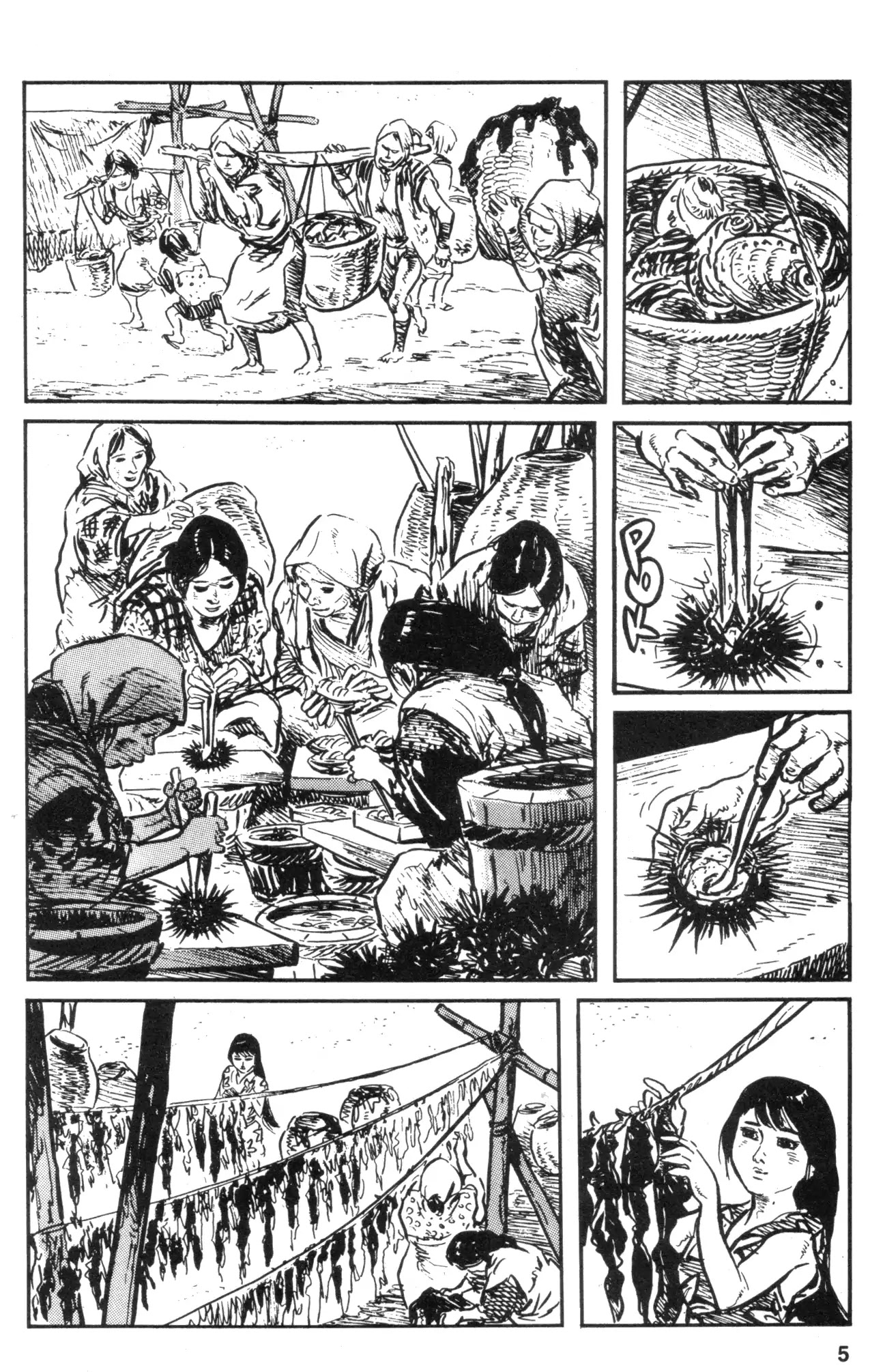 Kamui Gaiden Chapter 5 page 7 - Chapter 5: The Island of Sugaru: Chapter 3: Two Ninja (Part 1)
