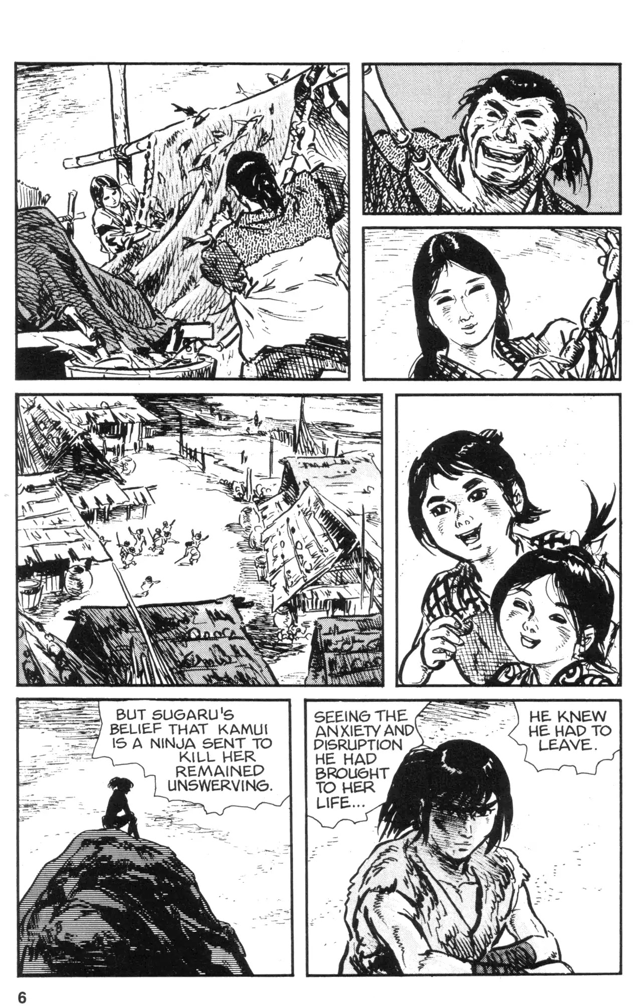 Kamui Gaiden Chapter 5 page 8 - Chapter 5: The Island of Sugaru: Chapter 3: Two Ninja (Part 1)